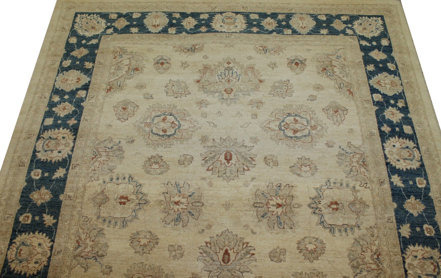 8x10 Peshawar Hand Knotted Wool Area Rug - MR10606