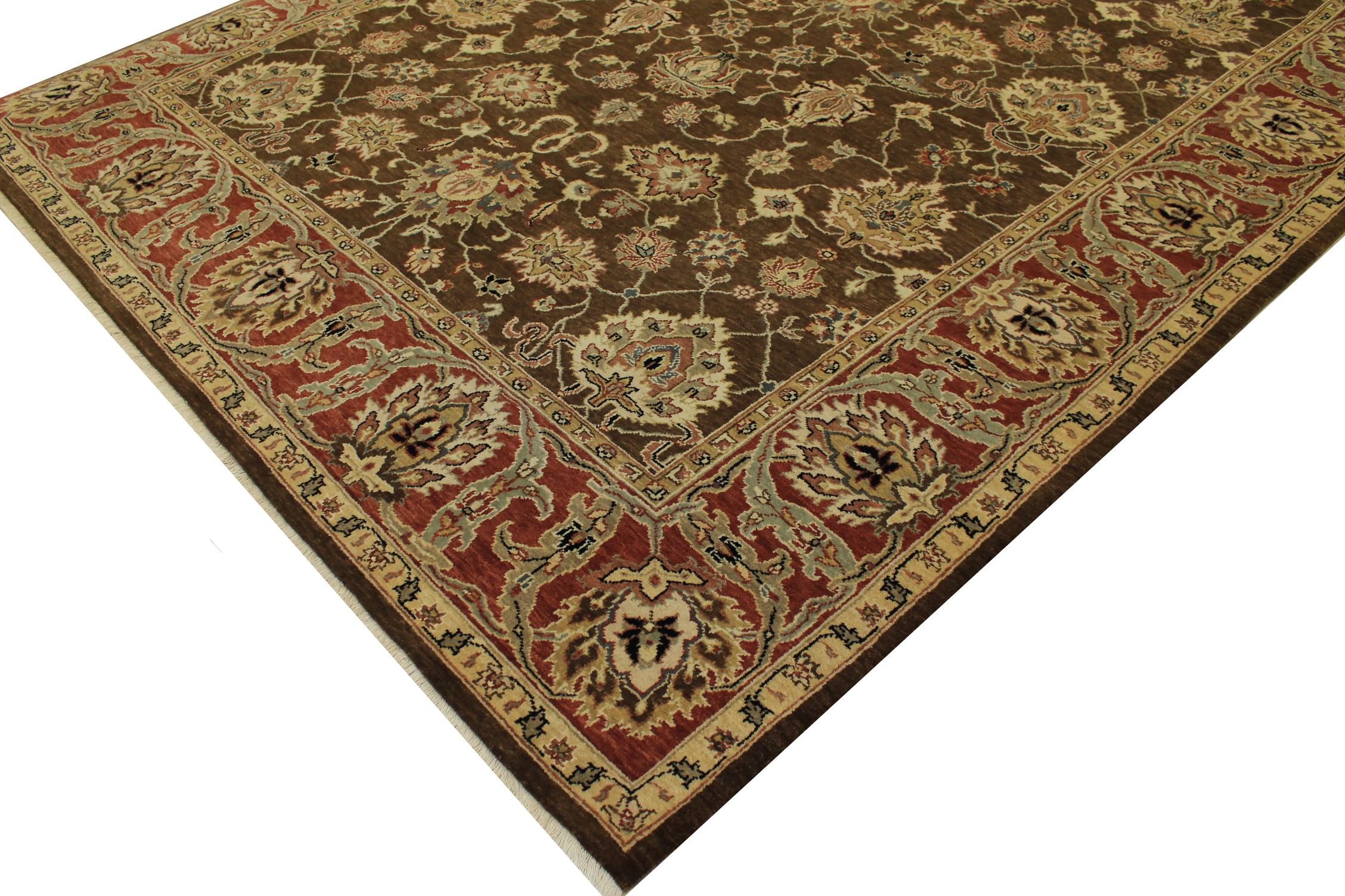 8x10 Traditional Hand Knotted Wool Area Rug - MR10871