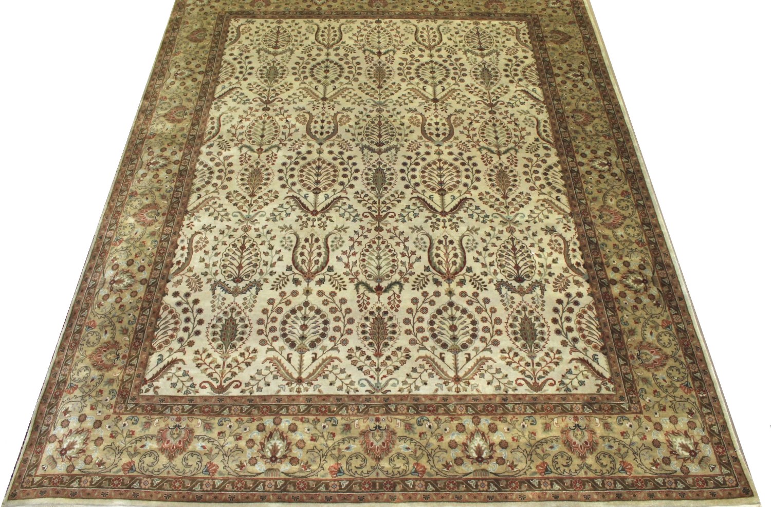 8x10 Traditional Hand Knotted Wool Area Rug - MR11162