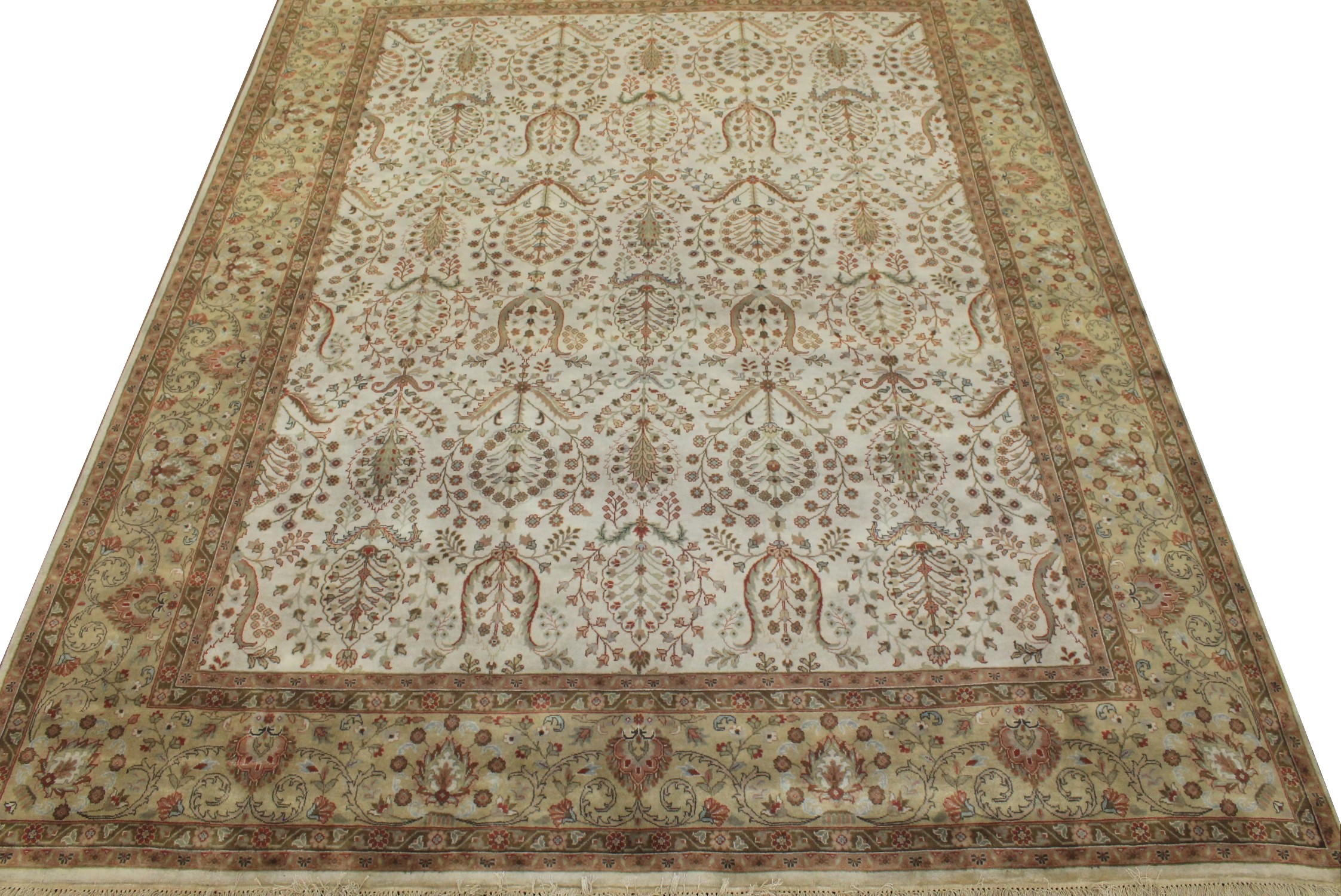 8x10 Traditional Hand Knotted Wool Area Rug - MR11162