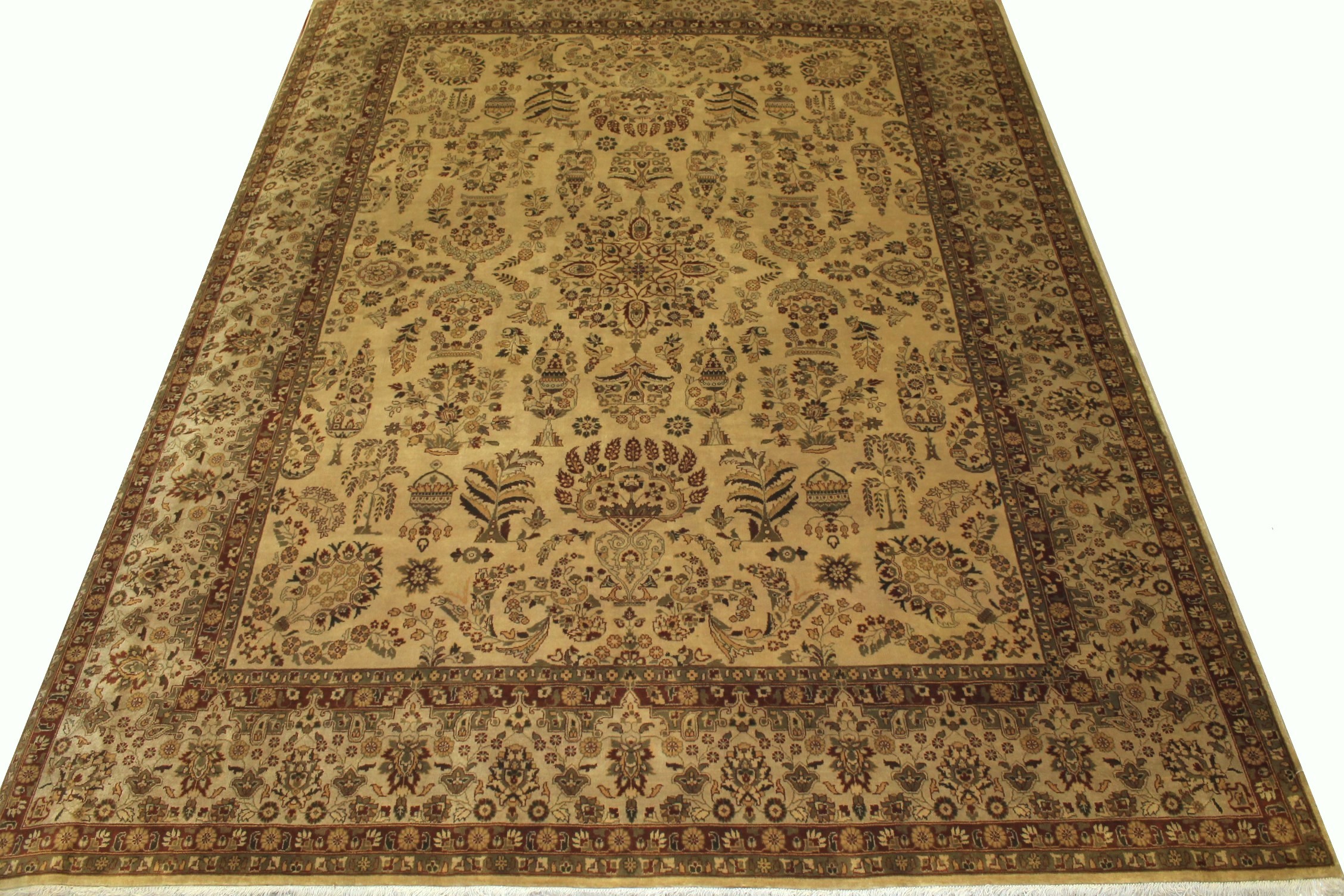 8x10 Traditional Hand Knotted Wool Area Rug - MR11164