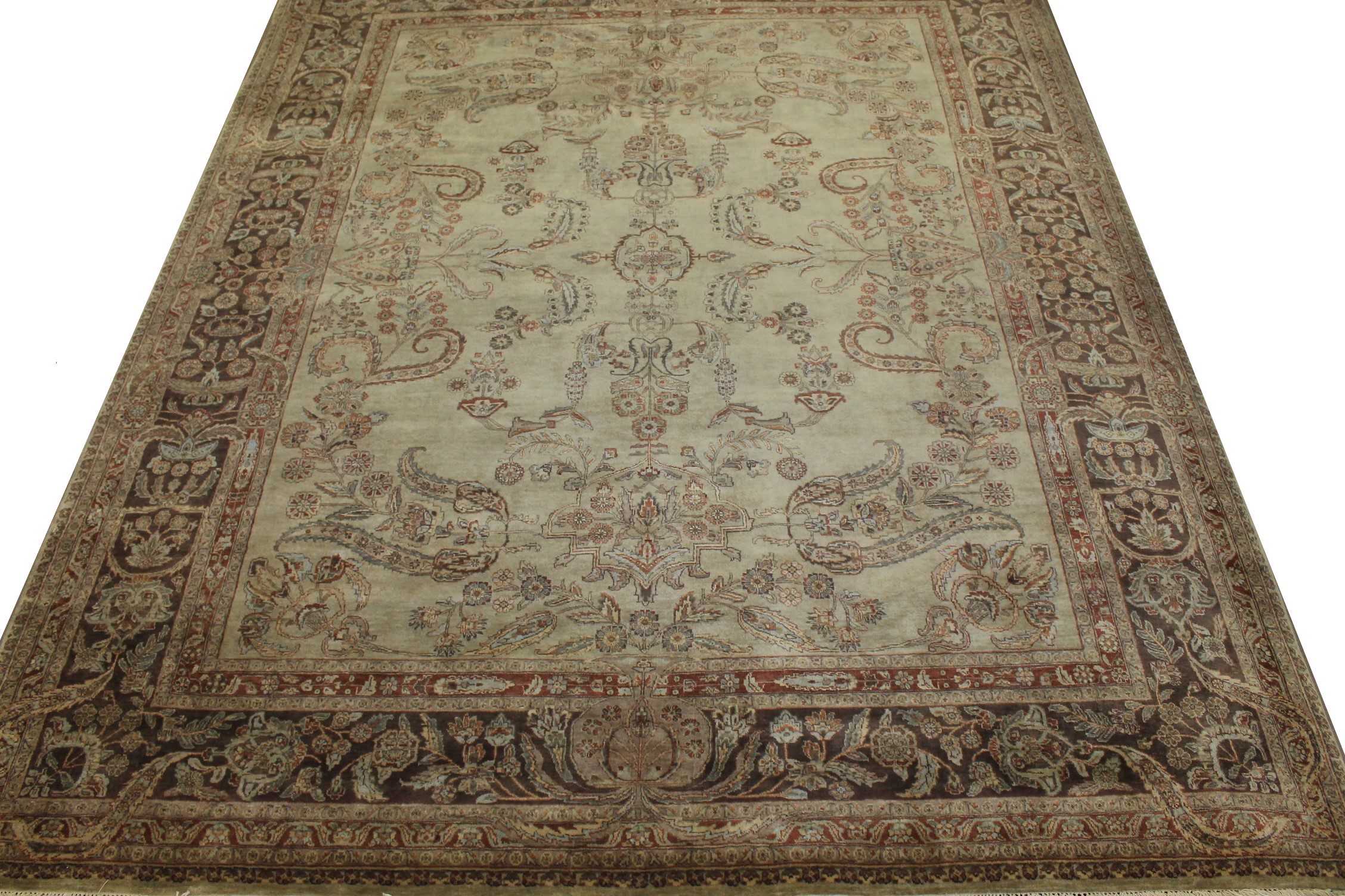 8x10 Traditional Hand Knotted Wool Area Rug - MR11166