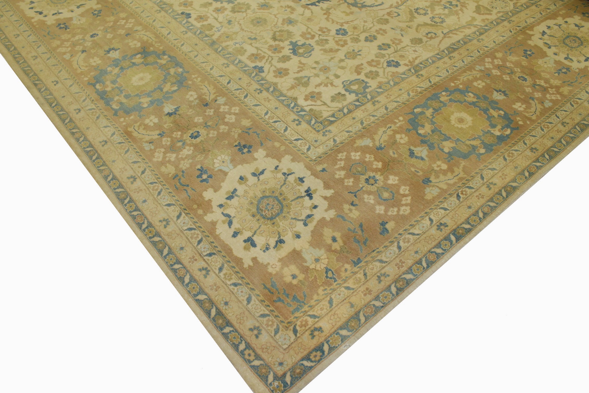 10x14 Antique Revival Hand Knotted Wool Area Rug - MR11216