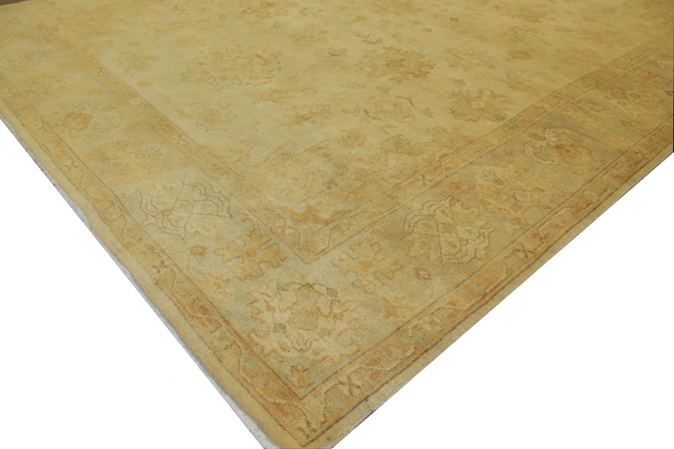 8x10 Oushak Hand Knotted Wool Area Rug - MR11266