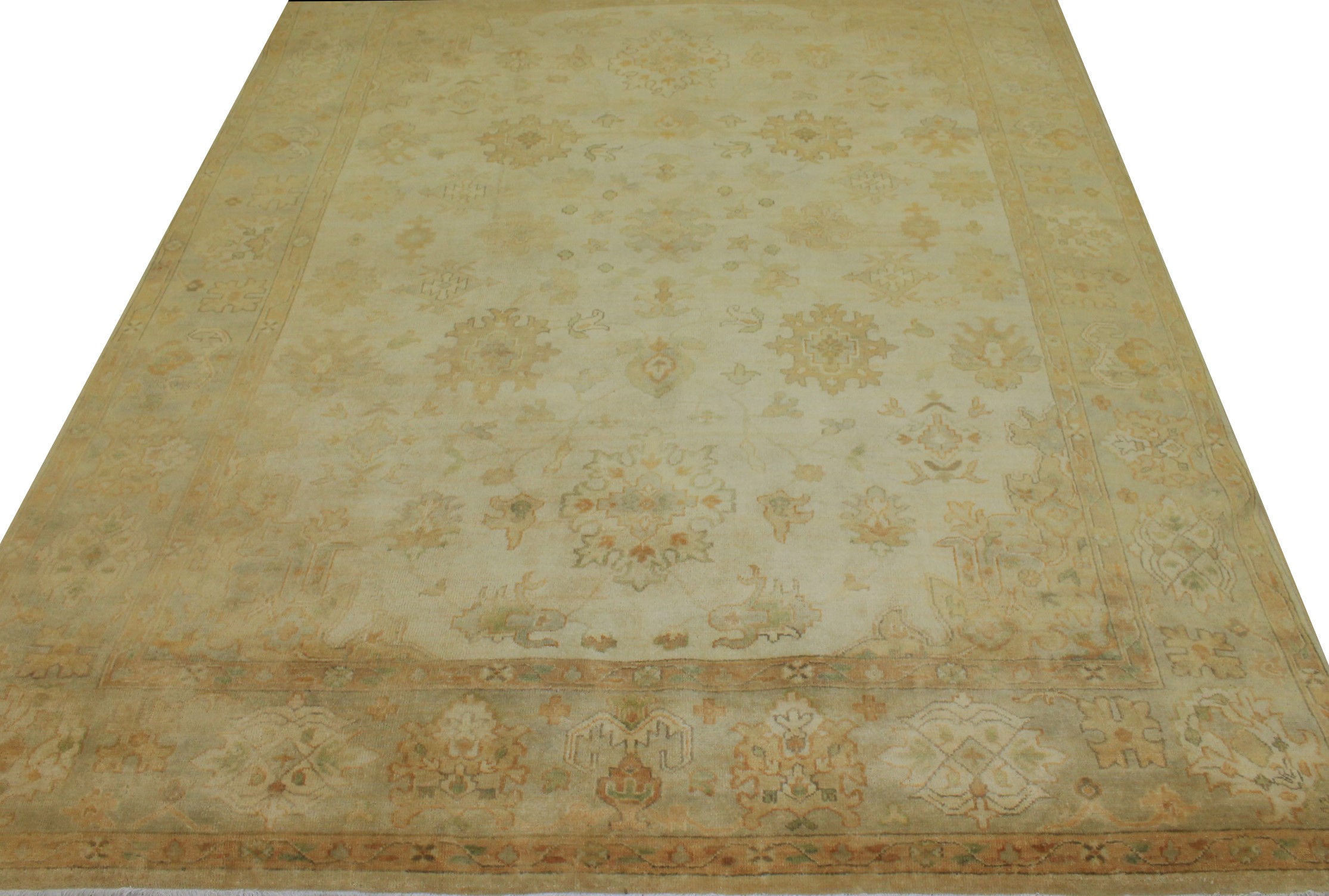 8x10 Oushak Hand Knotted Wool Area Rug - MR11266