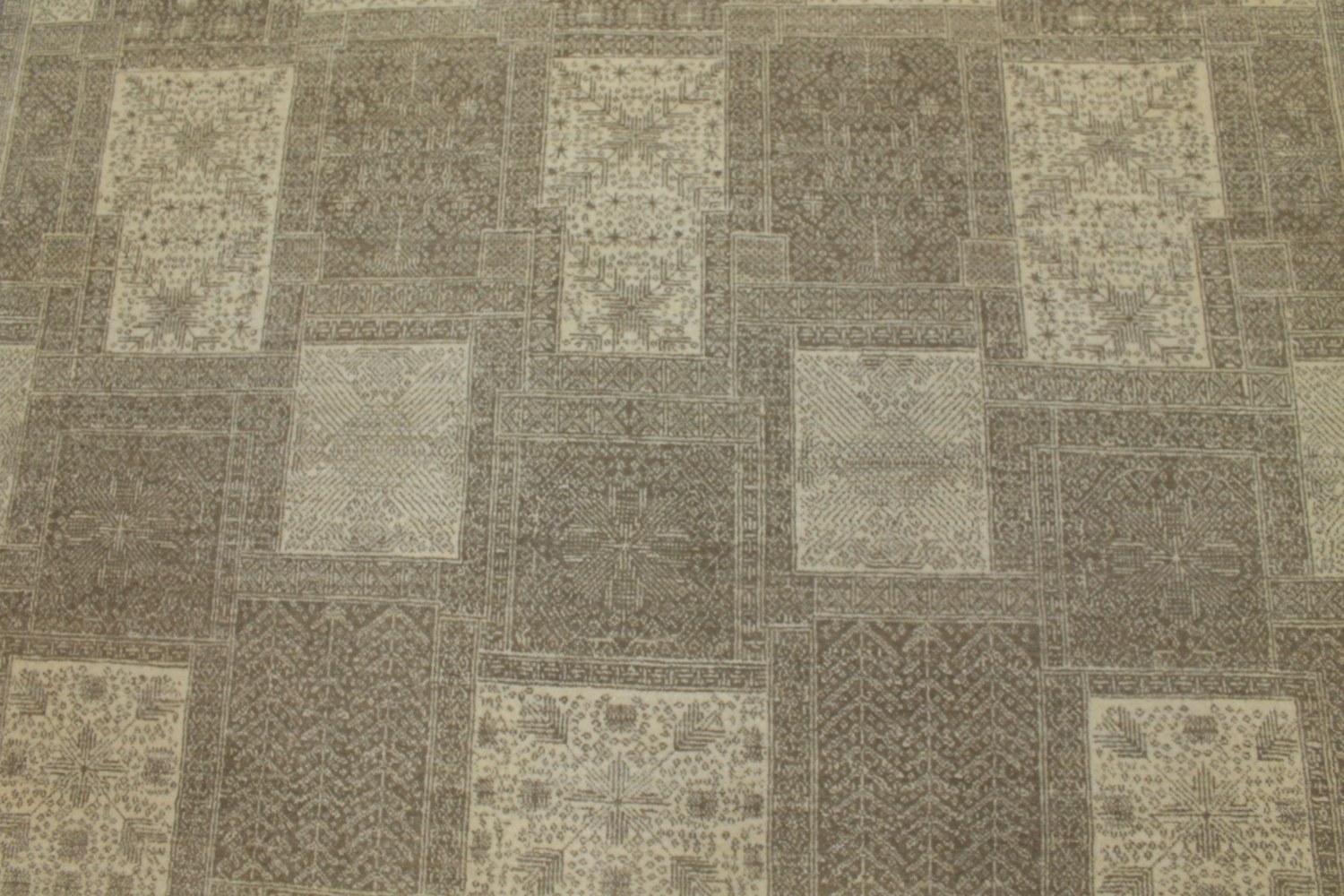 8x10 Contemporary Hand Knotted Wool Area Rug - MR11459