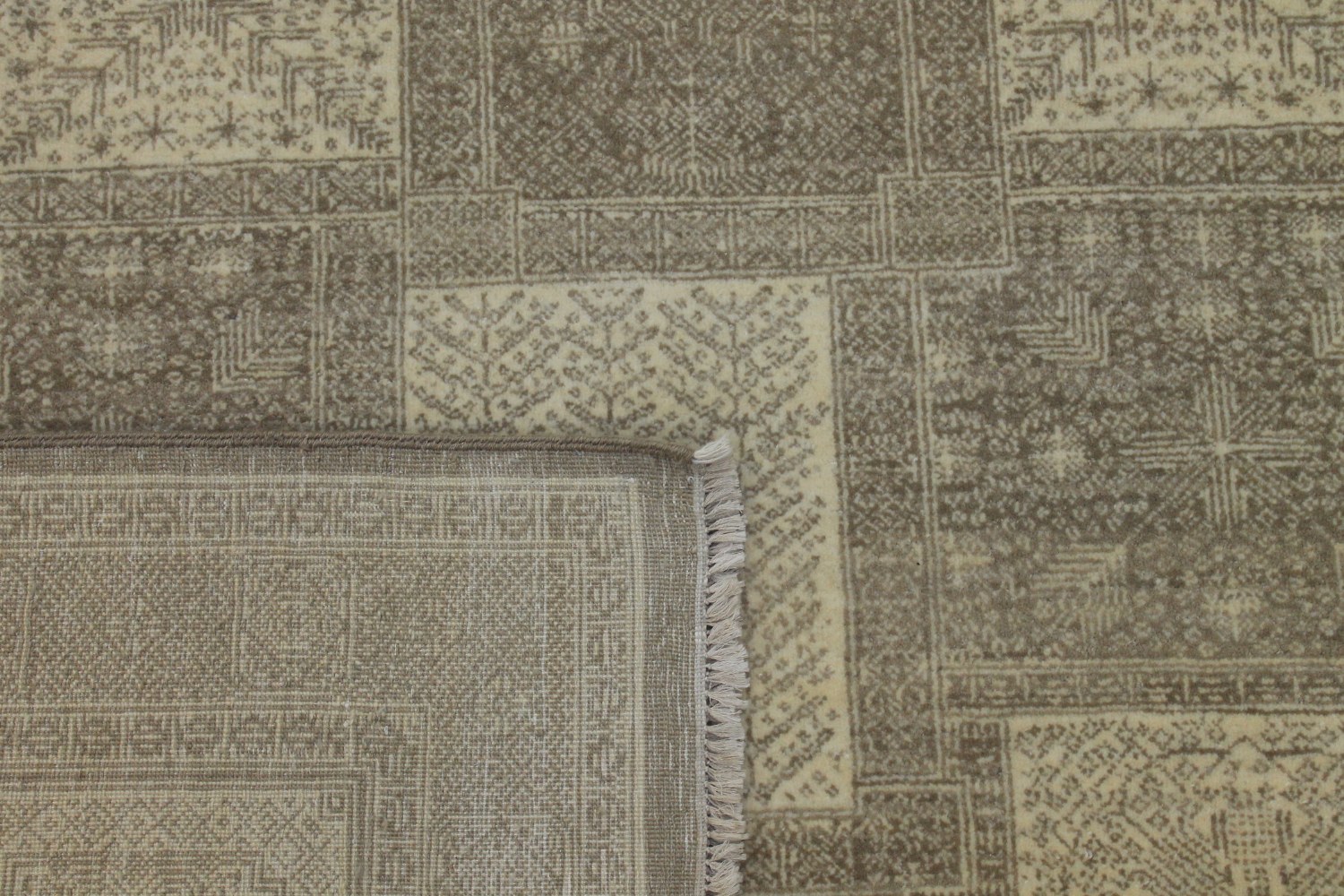 8x10 Contemporary Hand Knotted Wool Area Rug - MR11459