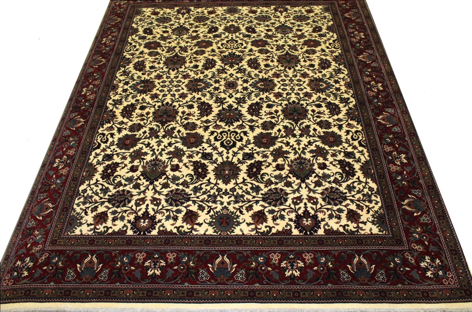 8x10 Traditional Hand Knotted Wool Area Rug - MR11571