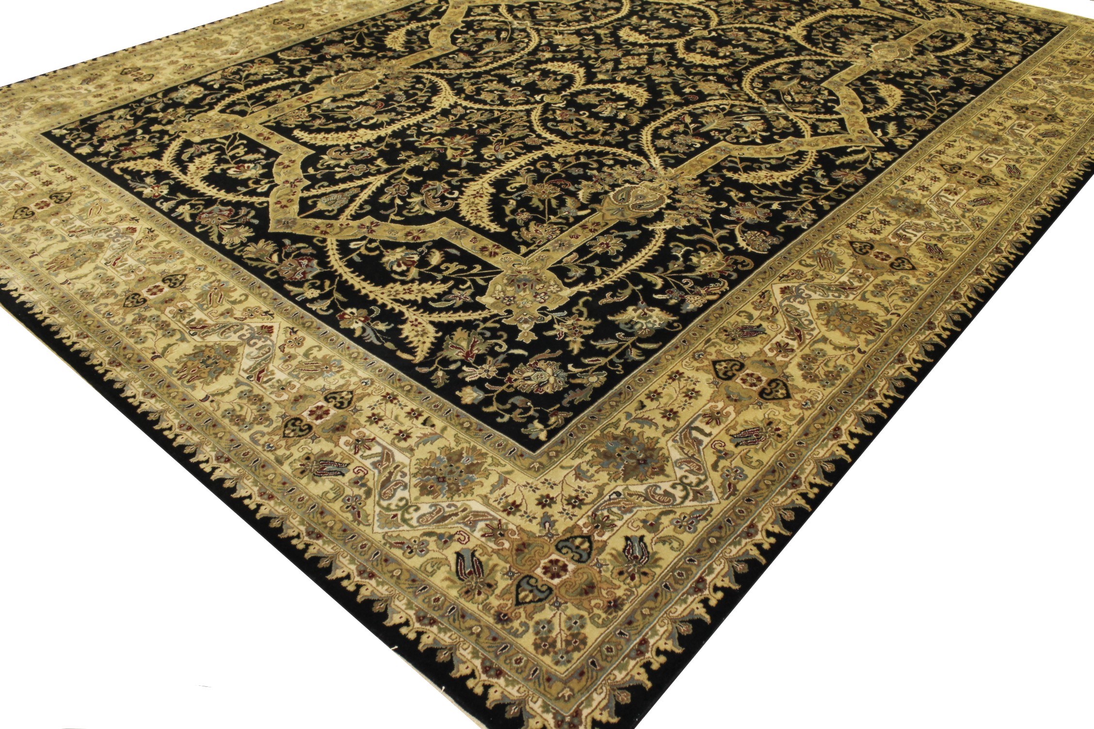 10x14 Traditional Hand Knotted Wool Area Rug - MR11627