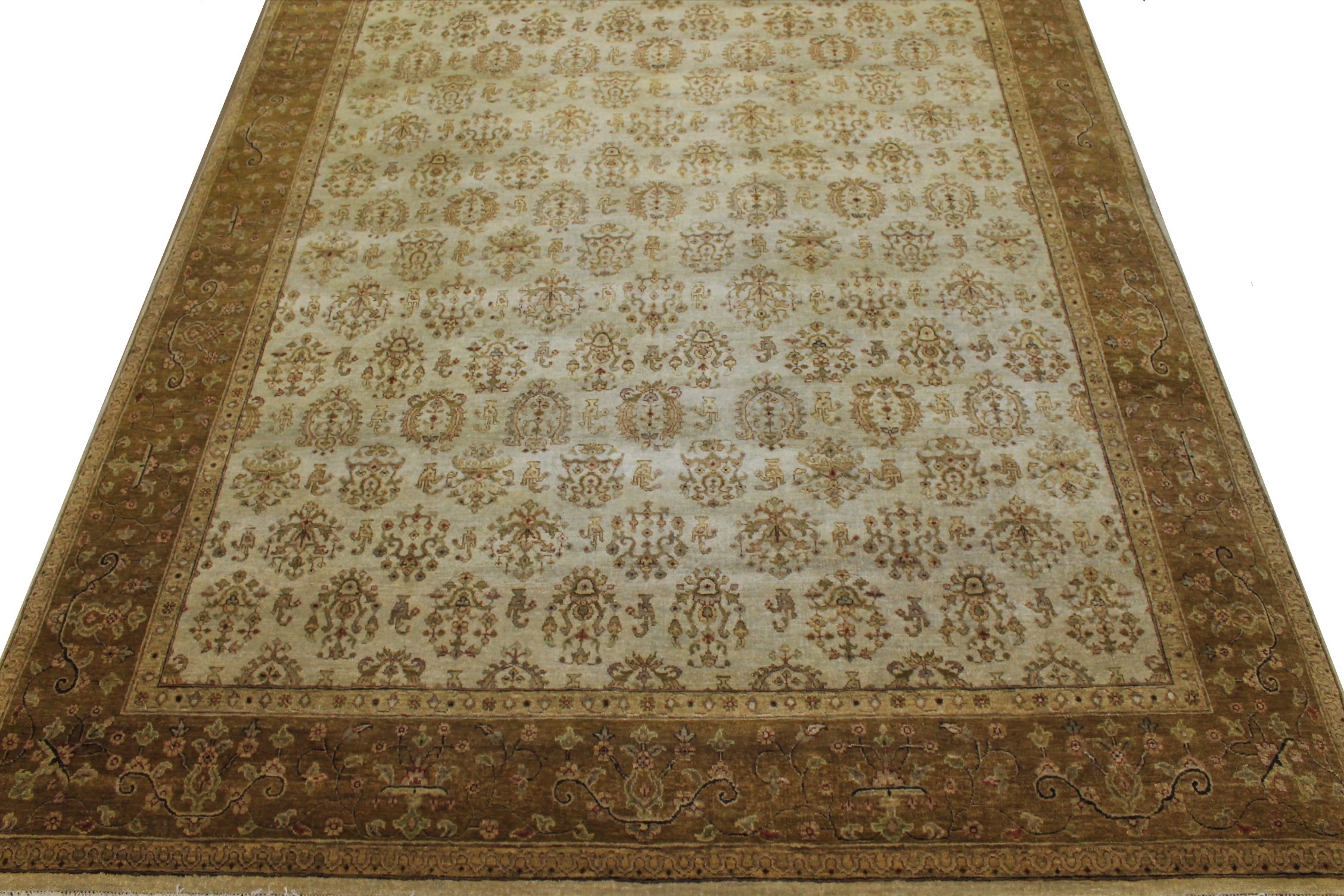 8x10 Antique Revival Hand Knotted Wool Area Rug - MR11764