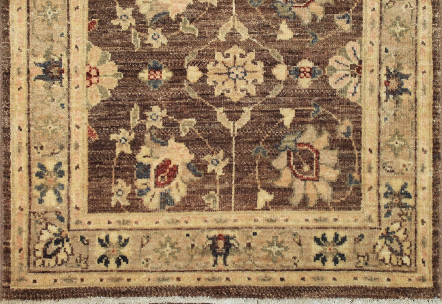 13 ft. & Longer Runner Peshawar Hand Knotted Wool Area Rug - MR11819