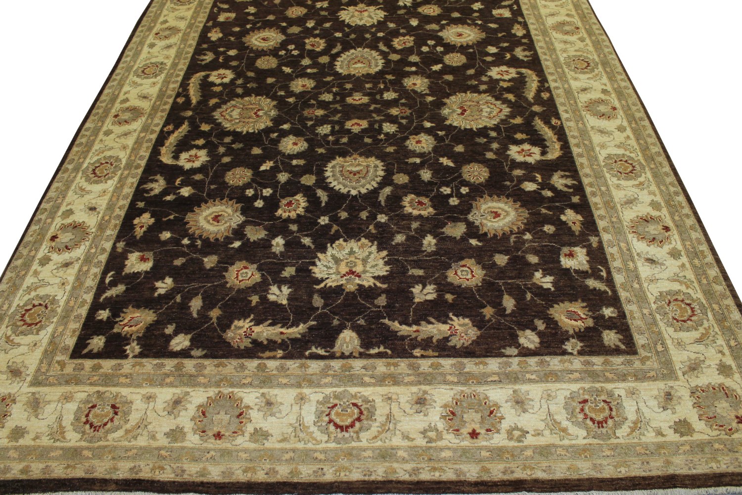 9x12 Peshawar Hand Knotted Wool Area Rug - MR11856