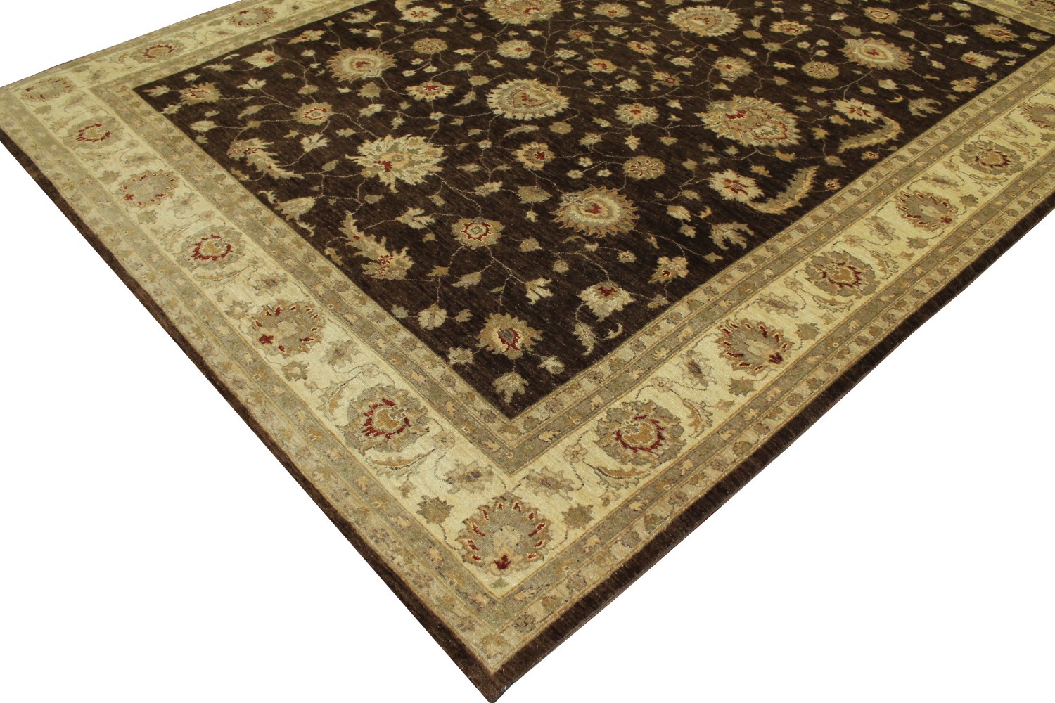 9x12 Peshawar Hand Knotted Wool Area Rug - MR11856