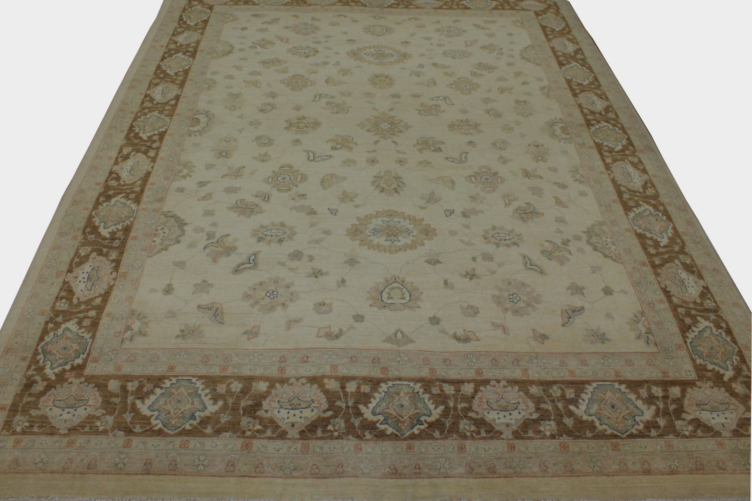 9x12 Peshawar Hand Knotted Wool Area Rug - MR11869