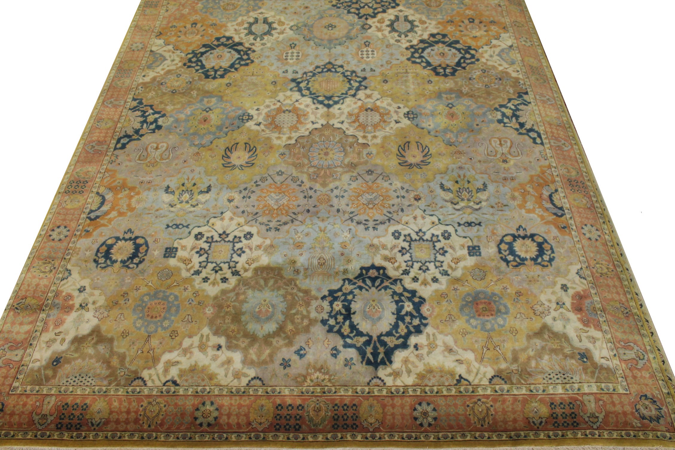 8x10 Antique Revival Hand Knotted Wool Area Rug - MR12083