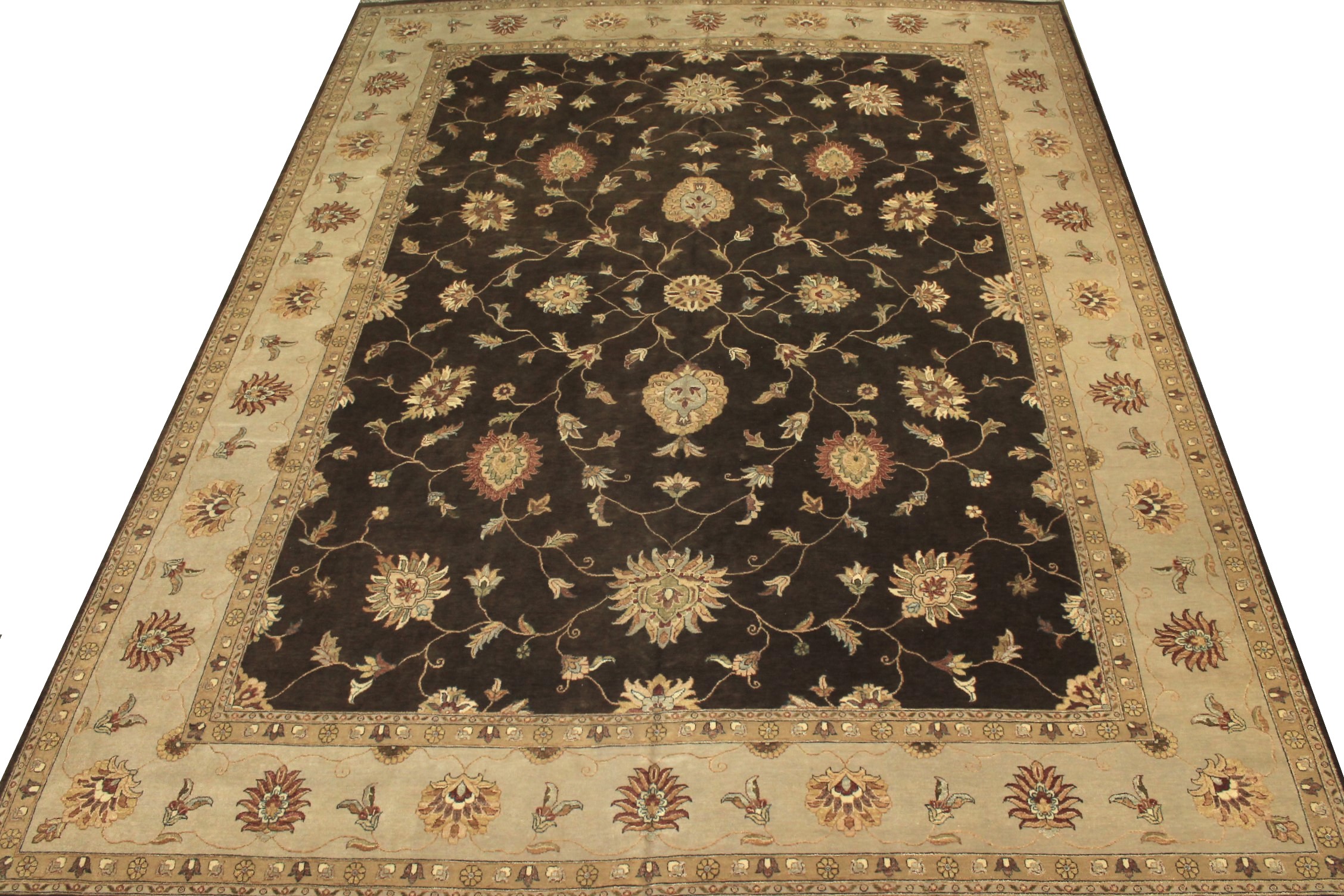 OVERSIZE Traditional Hand Knotted Wool Area Rug - MR12221