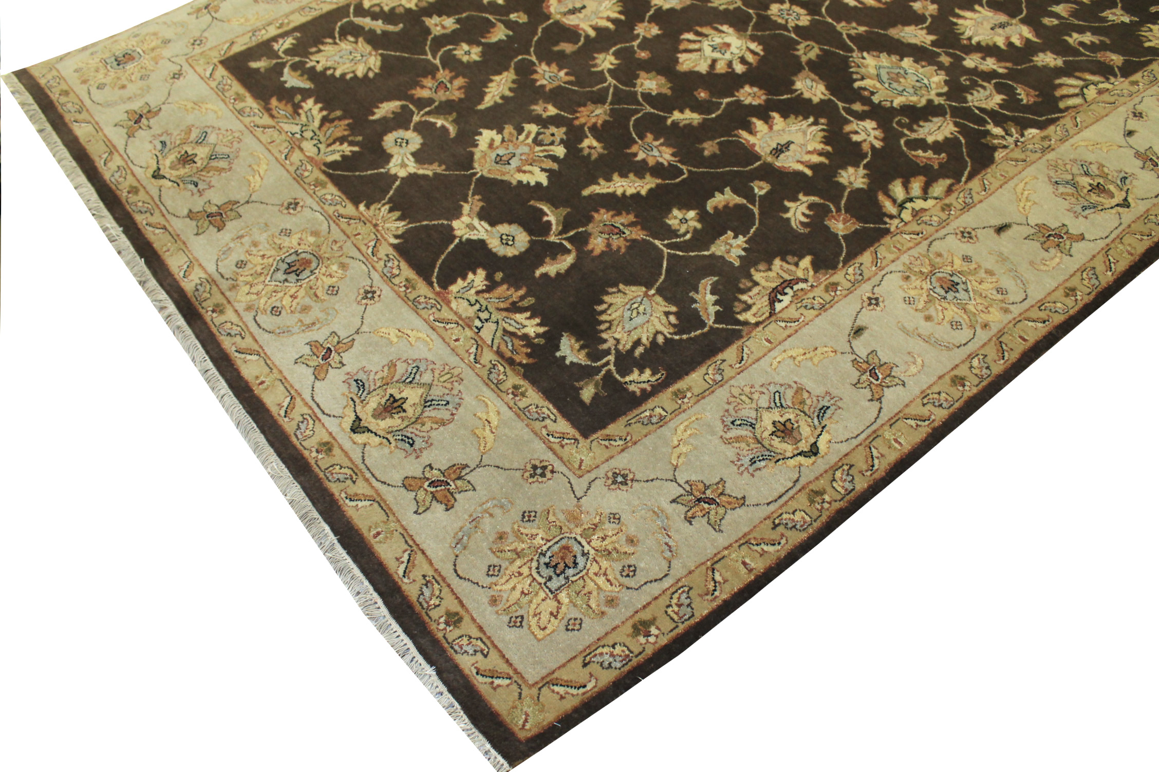 6x9 Traditional Hand Knotted Wool Area Rug - MR12228