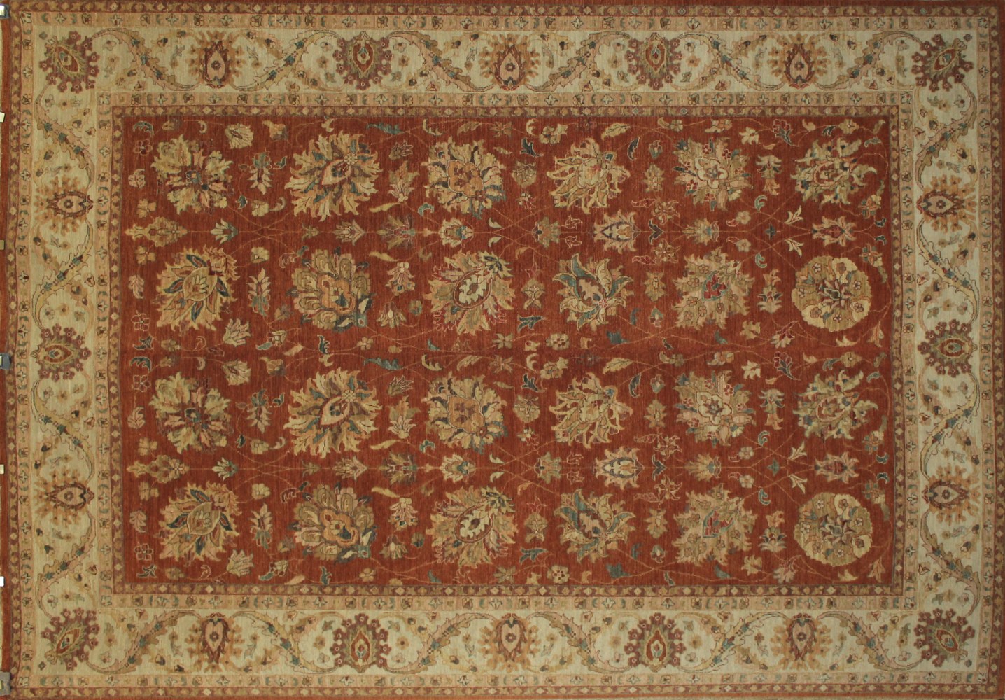 9x12 Traditional Hand Knotted Wool Area Rug - MR12268