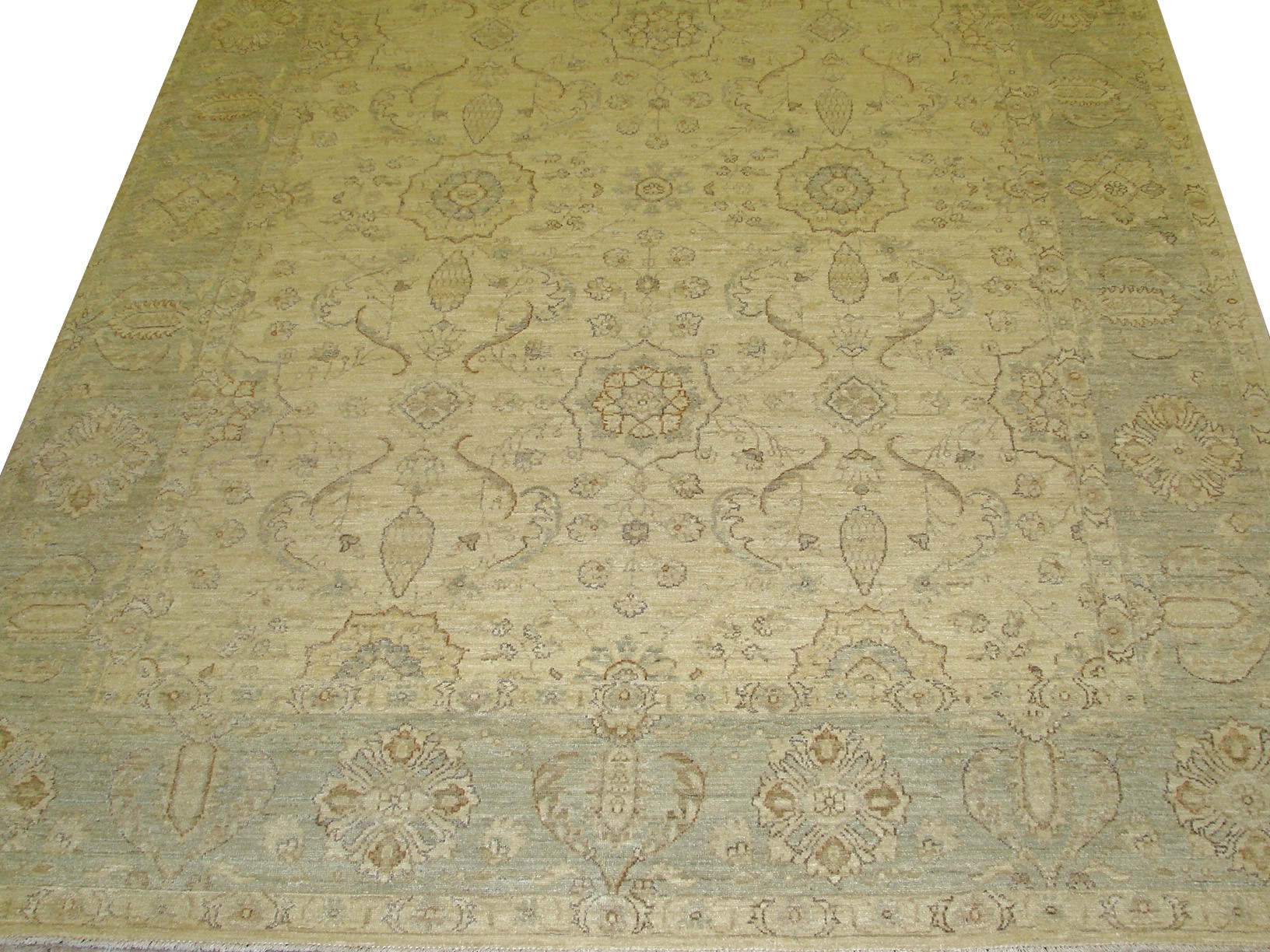 8x10 Peshawar Hand Knotted Wool Area Rug - MR12588