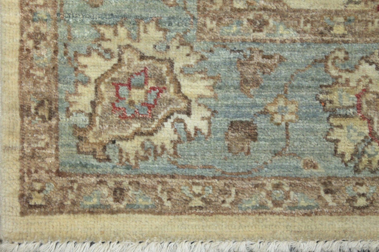 4x6 Peshawar Hand Knotted Wool Area Rug - MR12752