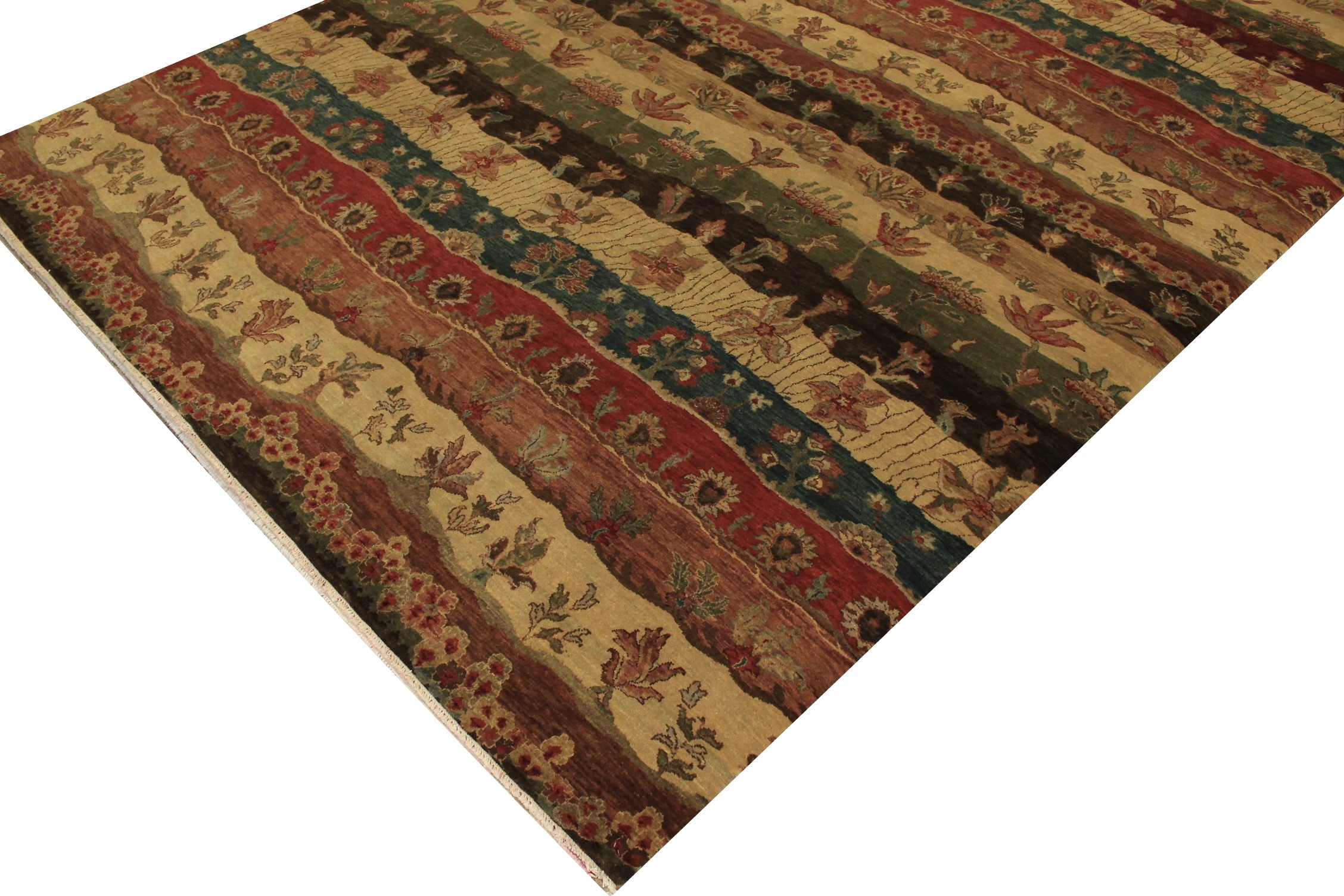 9x12 Aryana & Antique Revivals Hand Knotted Wool Area Rug - MR12903