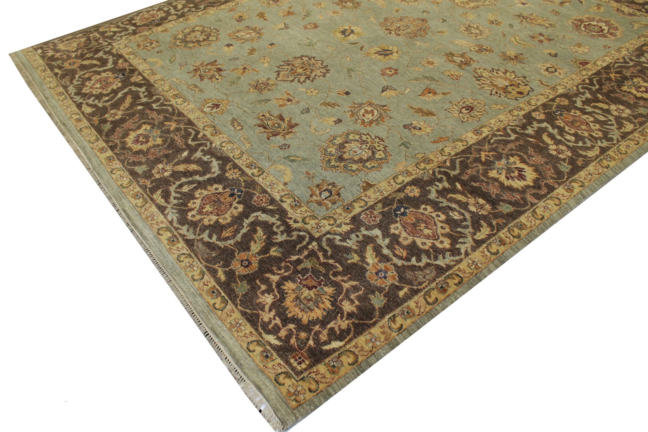 8x10 Traditional Hand Knotted Wool Area Rug - MR12932