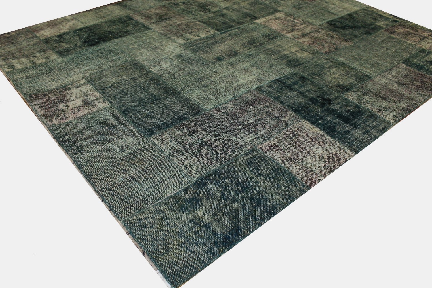 8x10 Contemporary Hand Knotted Wool Area Rug - MR13005