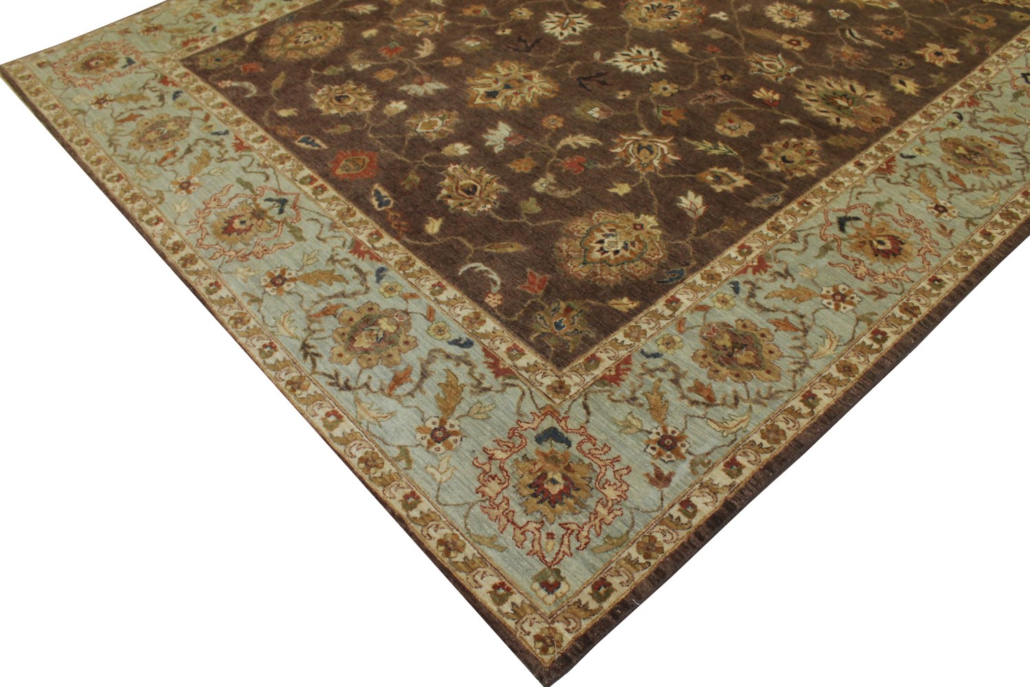 9x12 Traditional Hand Knotted Wool Area Rug - MR13134