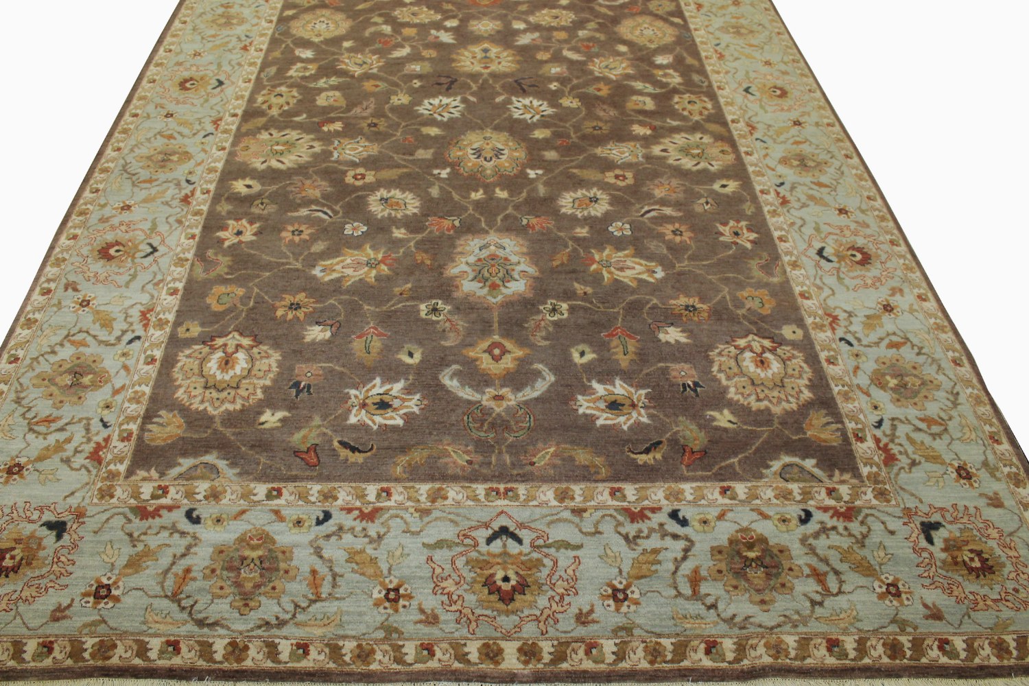 9x12 Traditional Hand Knotted Wool Area Rug - MR13134