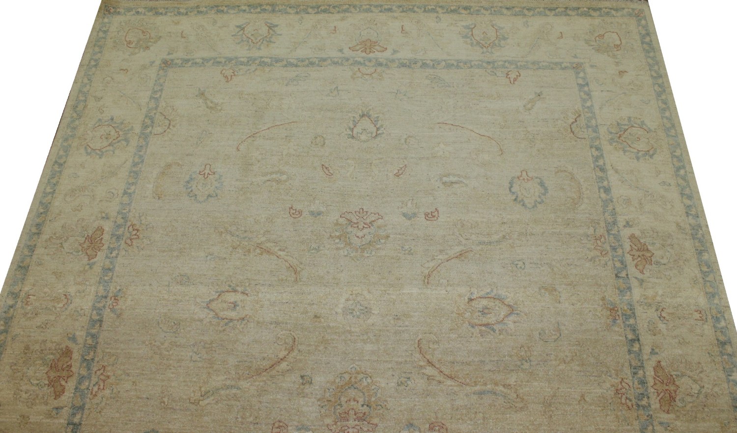 8x10 Peshawar Hand Knotted Wool Area Rug - MR13266