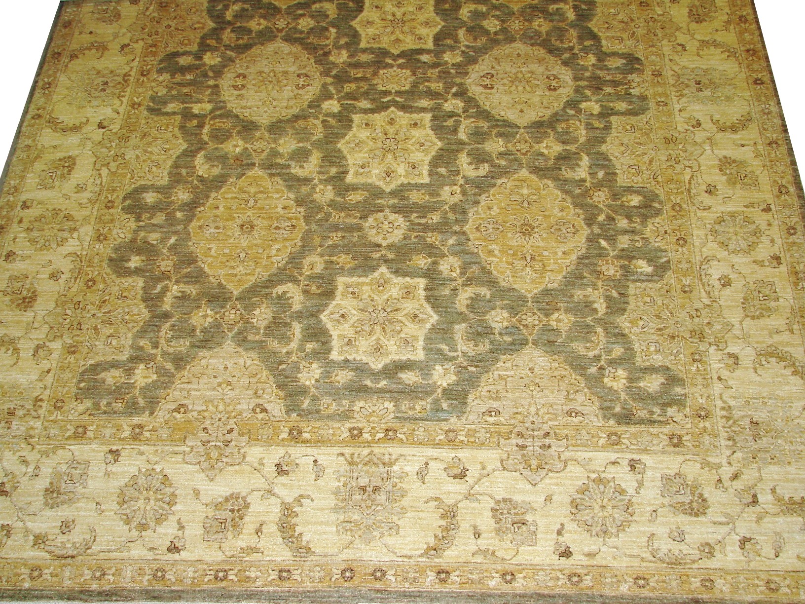 8x10 Peshawar Hand Knotted Wool Area Rug - MR13313