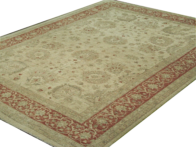 9x12 Peshawar Hand Knotted Wool Area Rug - MR13358