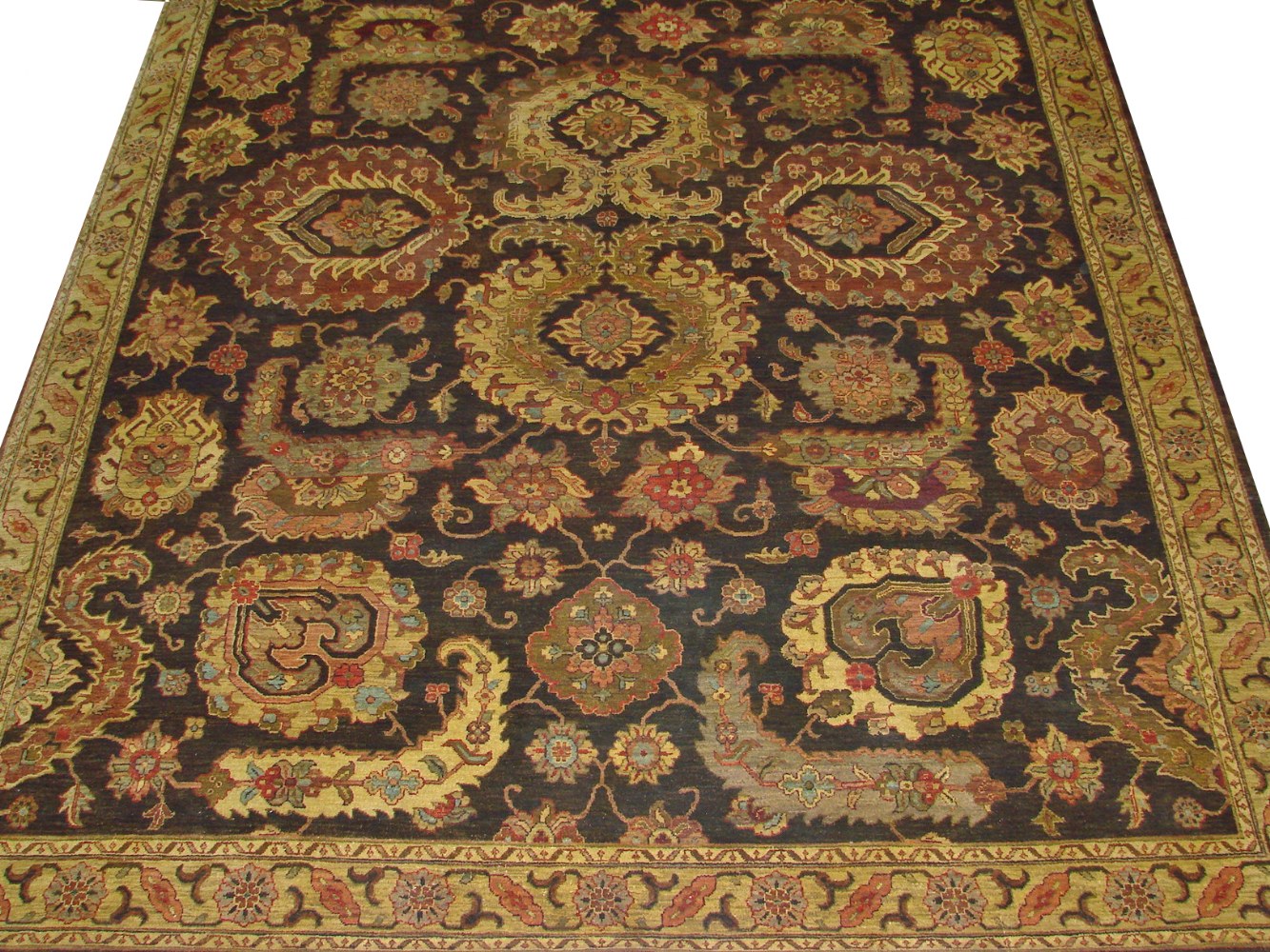 8x10 Antique Revival Hand Knotted Wool Area Rug - MR13737