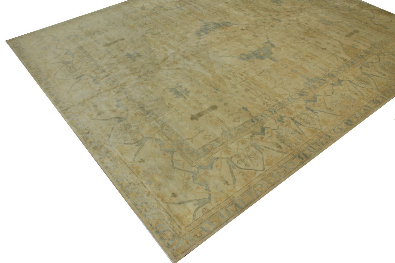 OVERSIZE Oushak Hand Knotted Wool Area Rug - MR13812