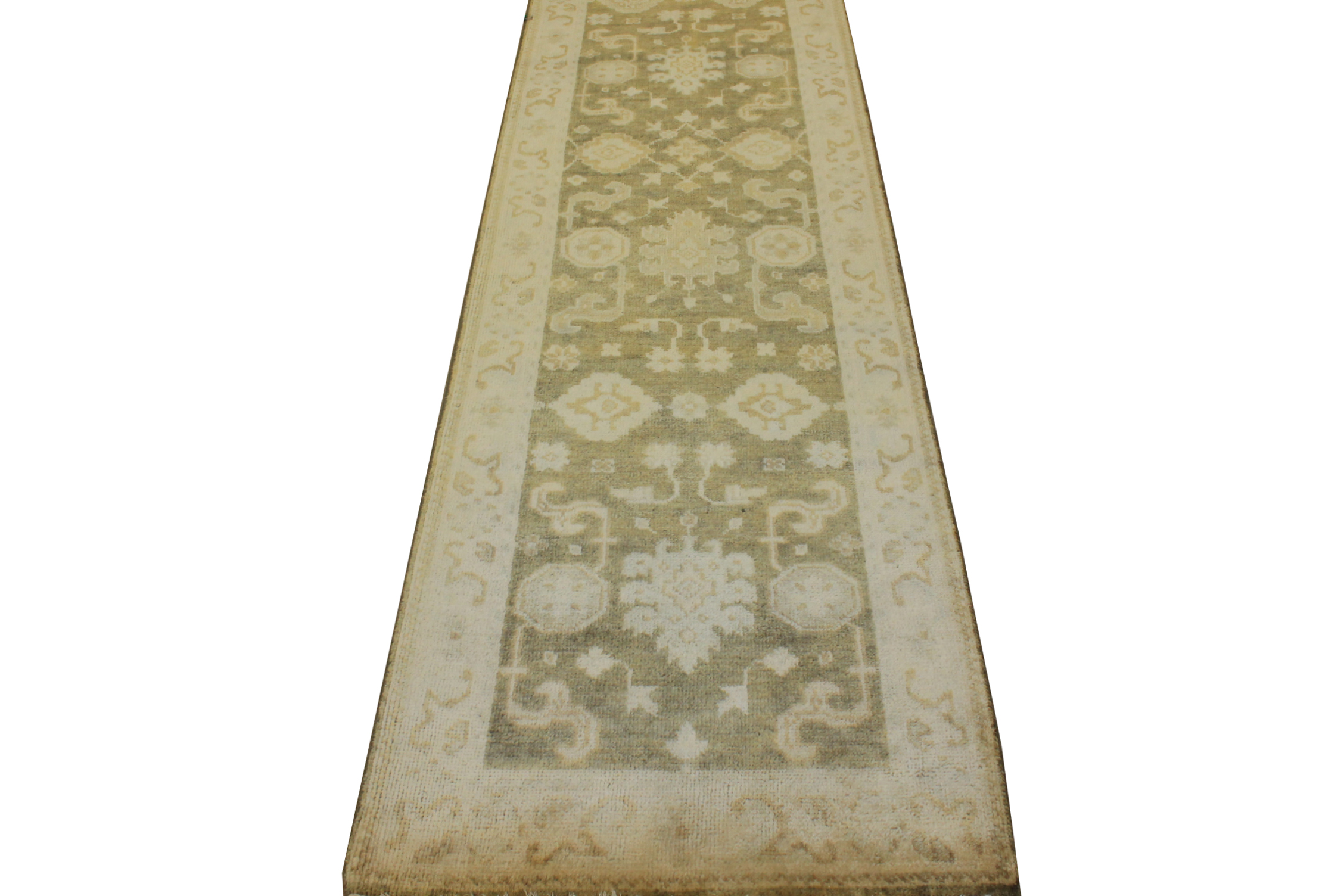 8 ft. Runner Oushak Hand Knotted Wool Area Rug - MR13823