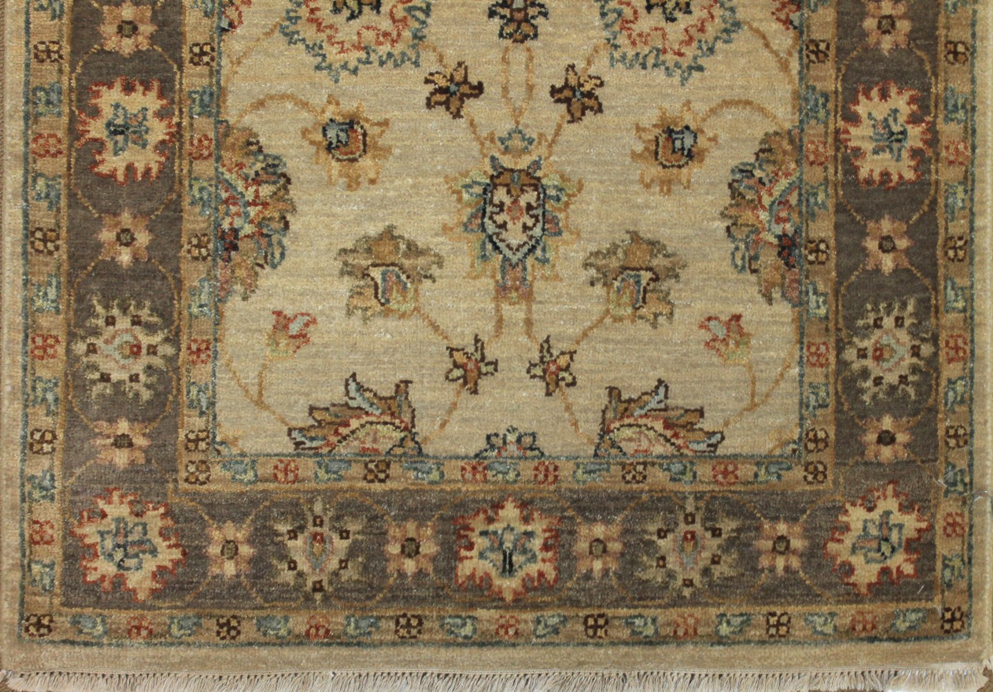 8 ft. Runner Traditional Hand Knotted Wool Area Rug - MR13847