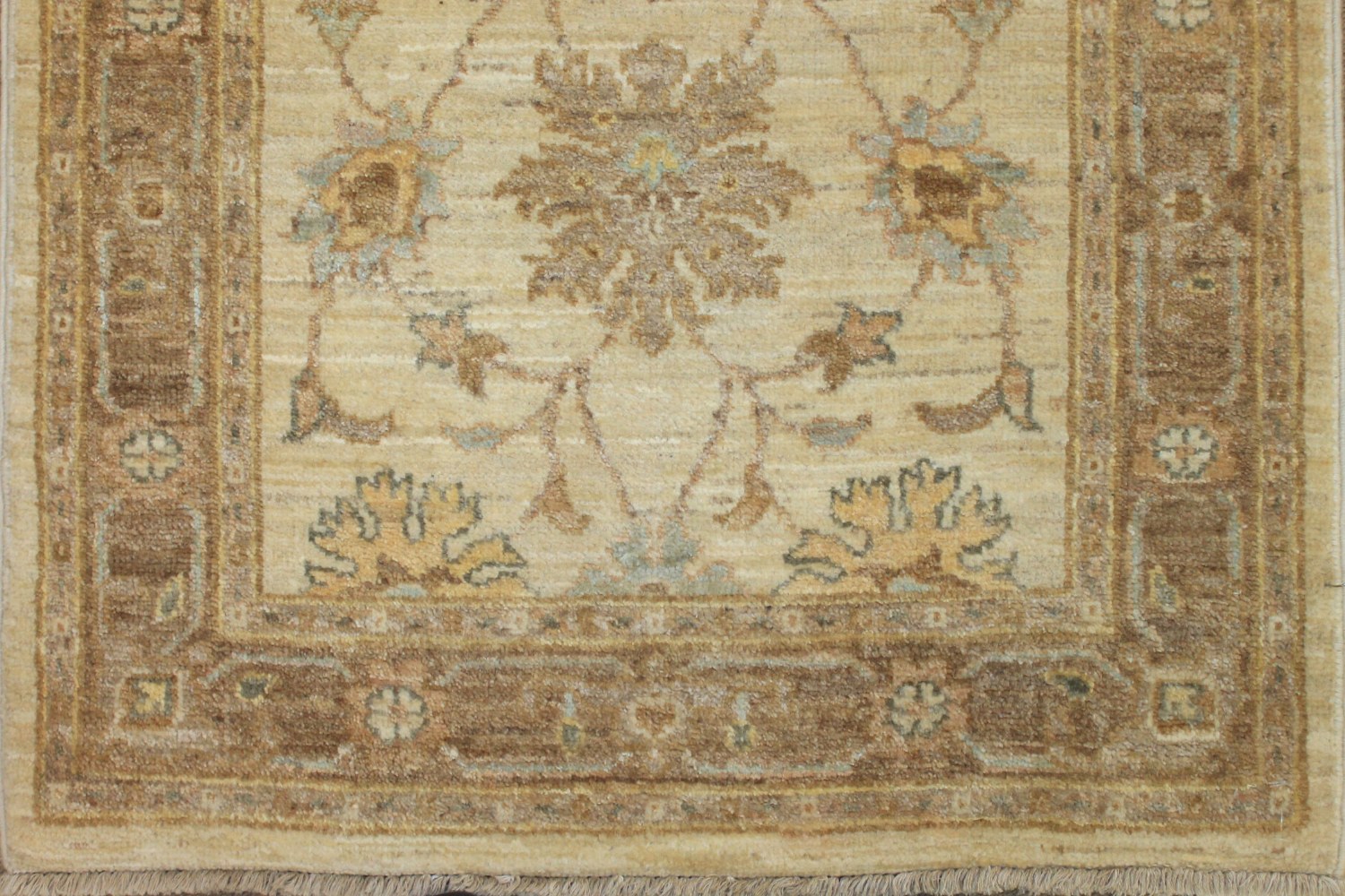 10 ft. Runner Peshawar Hand Knotted Wool Area Rug - MR14182