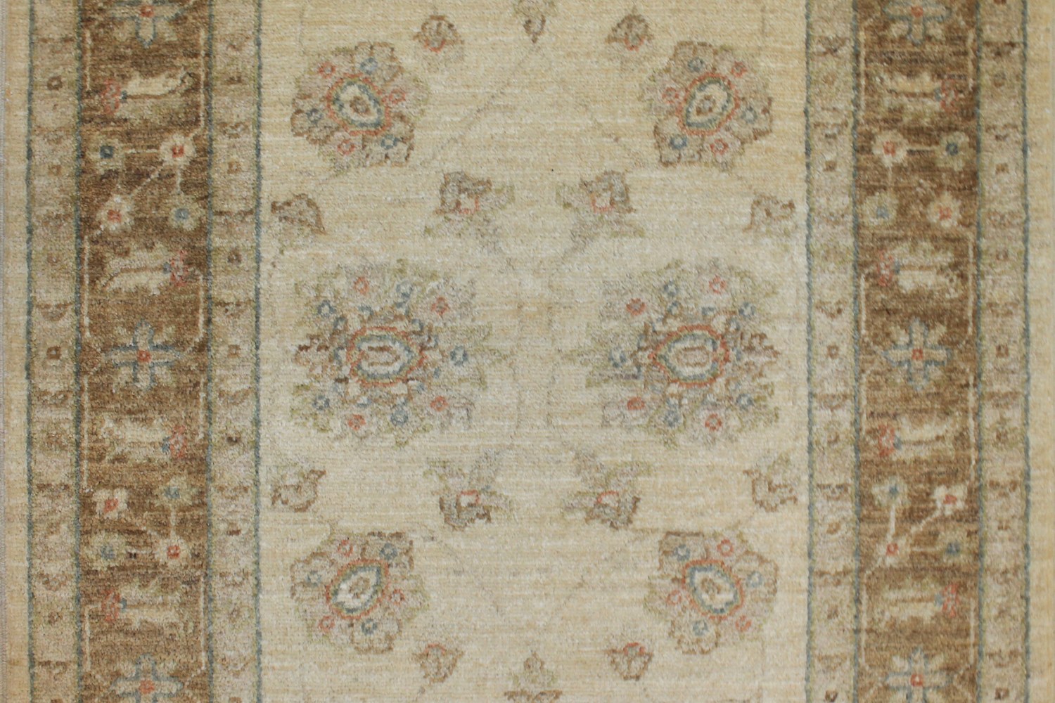 12 ft. Runner Peshawar Hand Knotted Wool Area Rug - MR14232