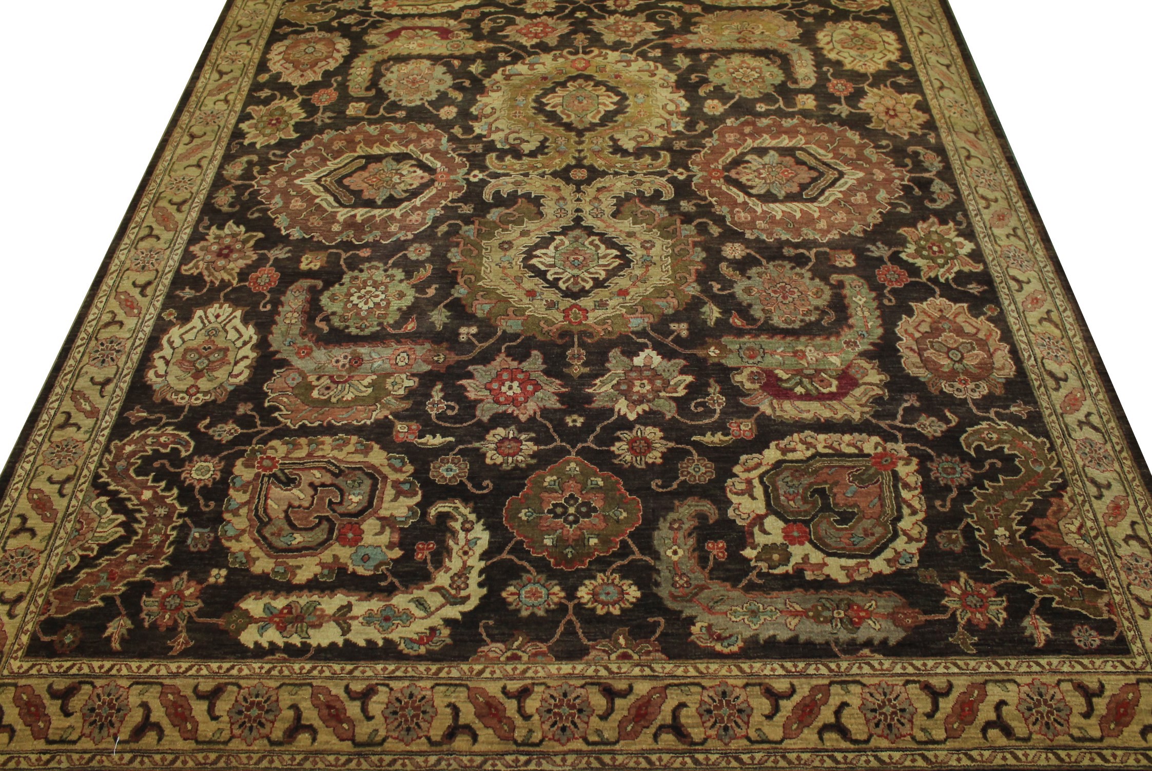 8x10 Antique Revival Hand Knotted Wool Area Rug - MR14302