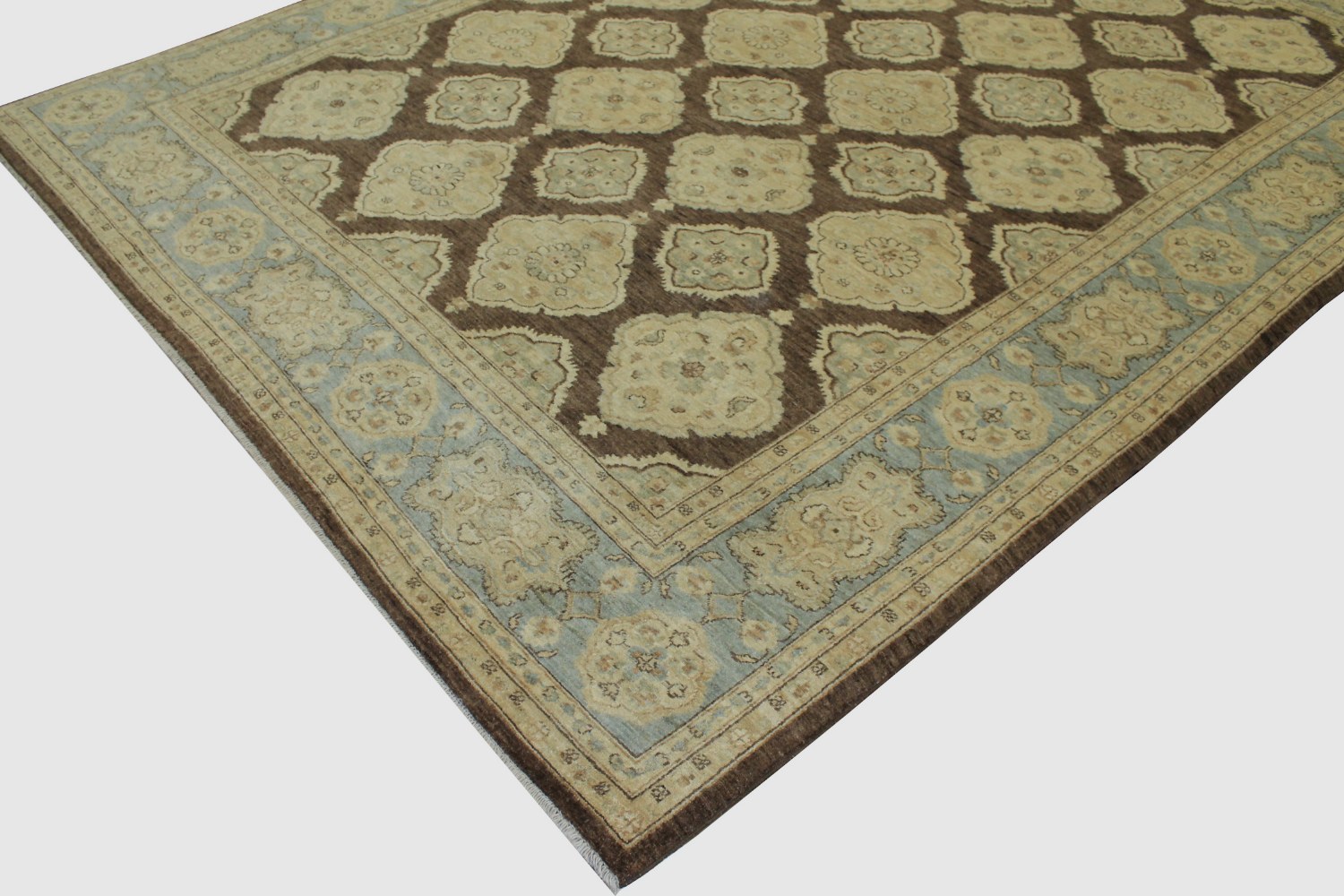 9x12 Peshawar Hand Knotted Wool Area Rug - MR14384