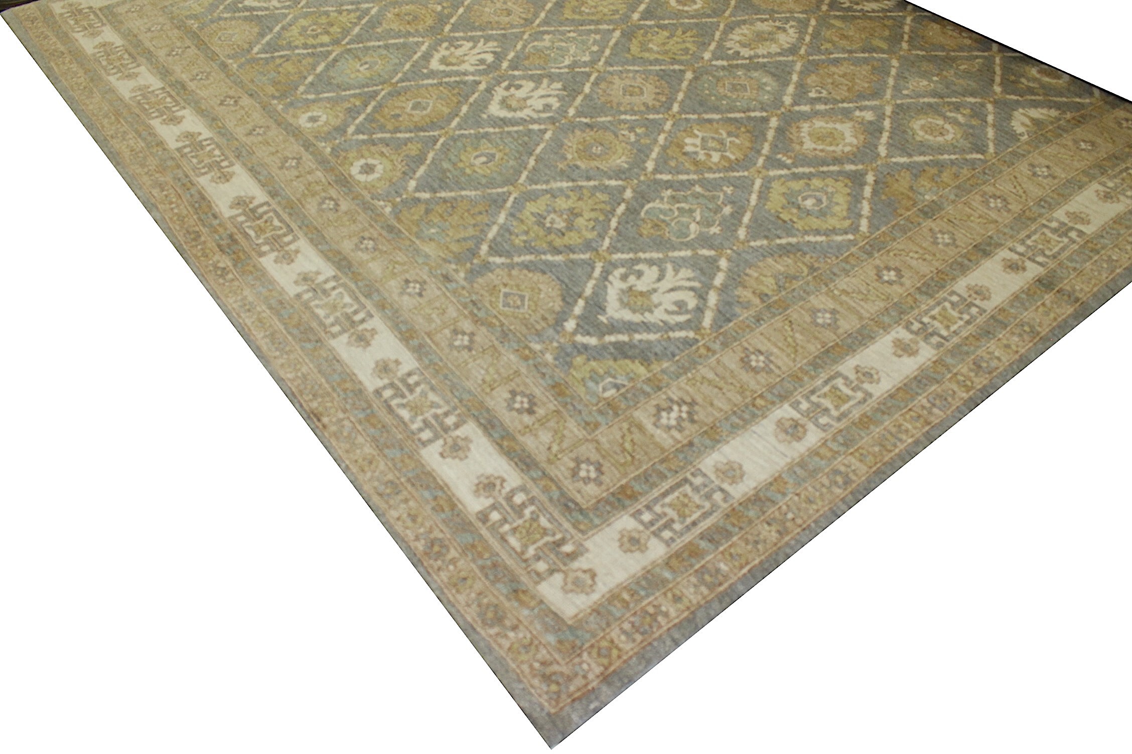 8x10 Peshawar Hand Knotted Wool Area Rug - MR14515