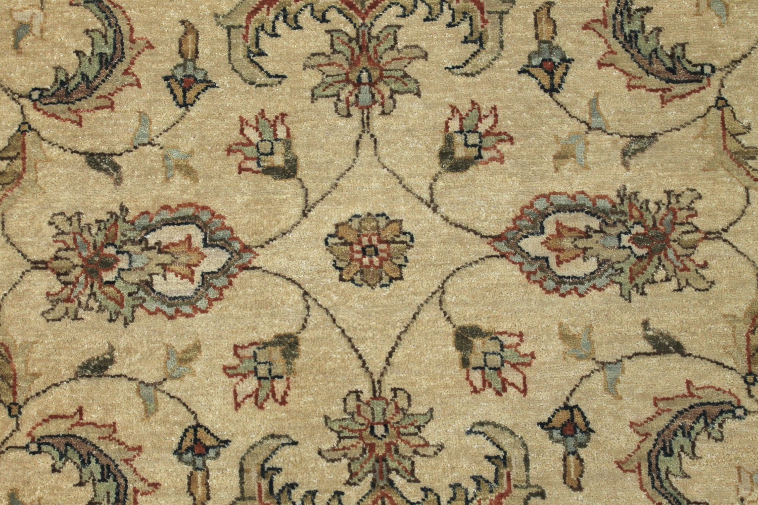 4x6 Traditional Hand Knotted Wool Area Rug - MR14708