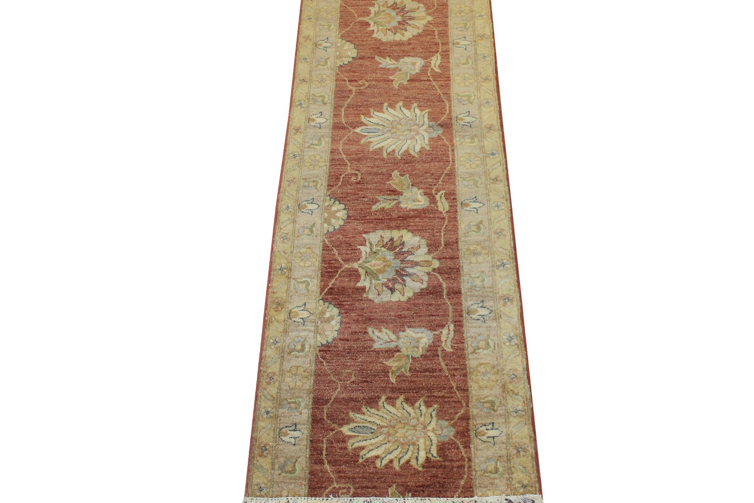 13 ft. & Longer Runner Traditional Hand Knotted Wool Area Rug - MR14854