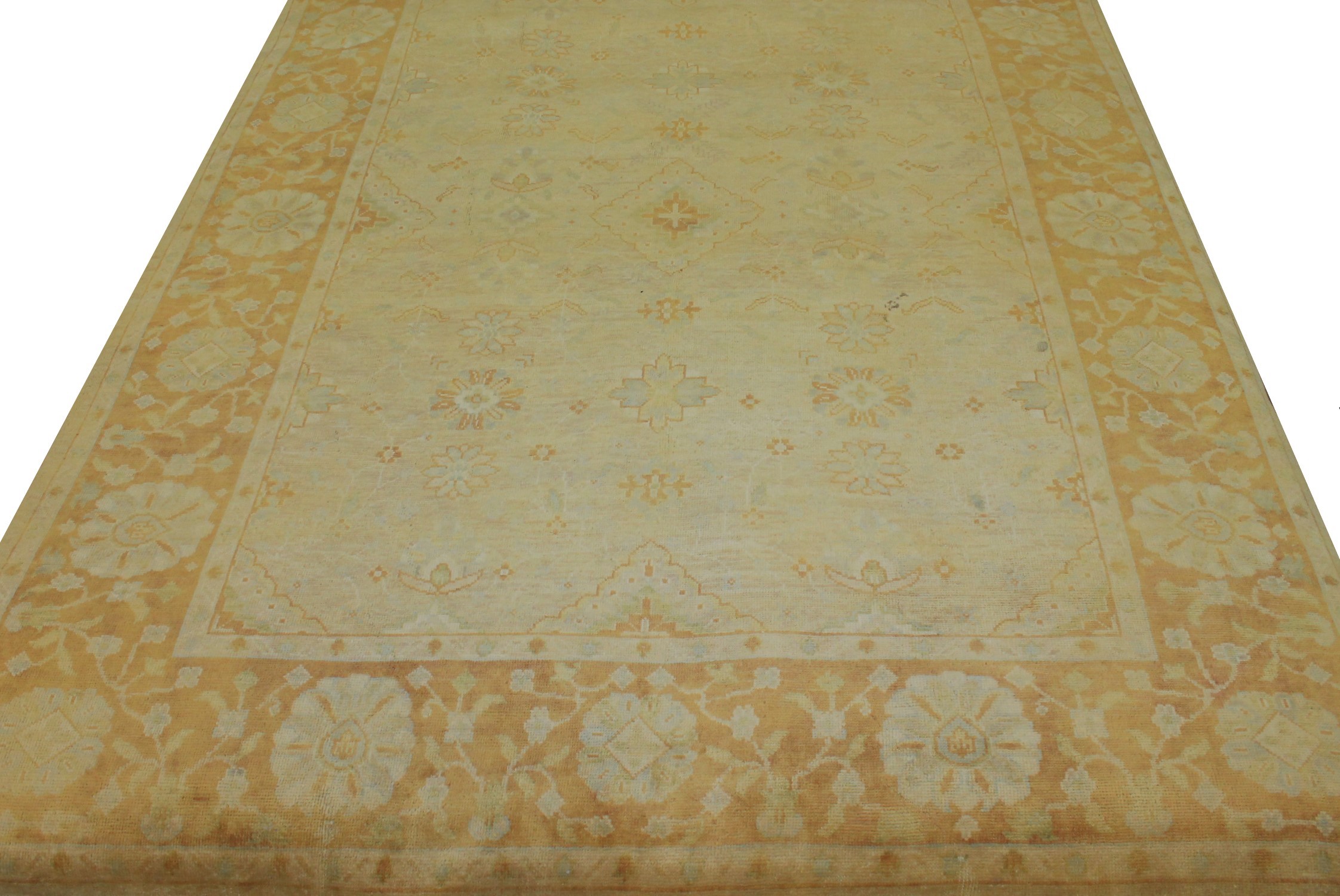8x10 Oushak Hand Knotted Wool Area Rug - MR14859