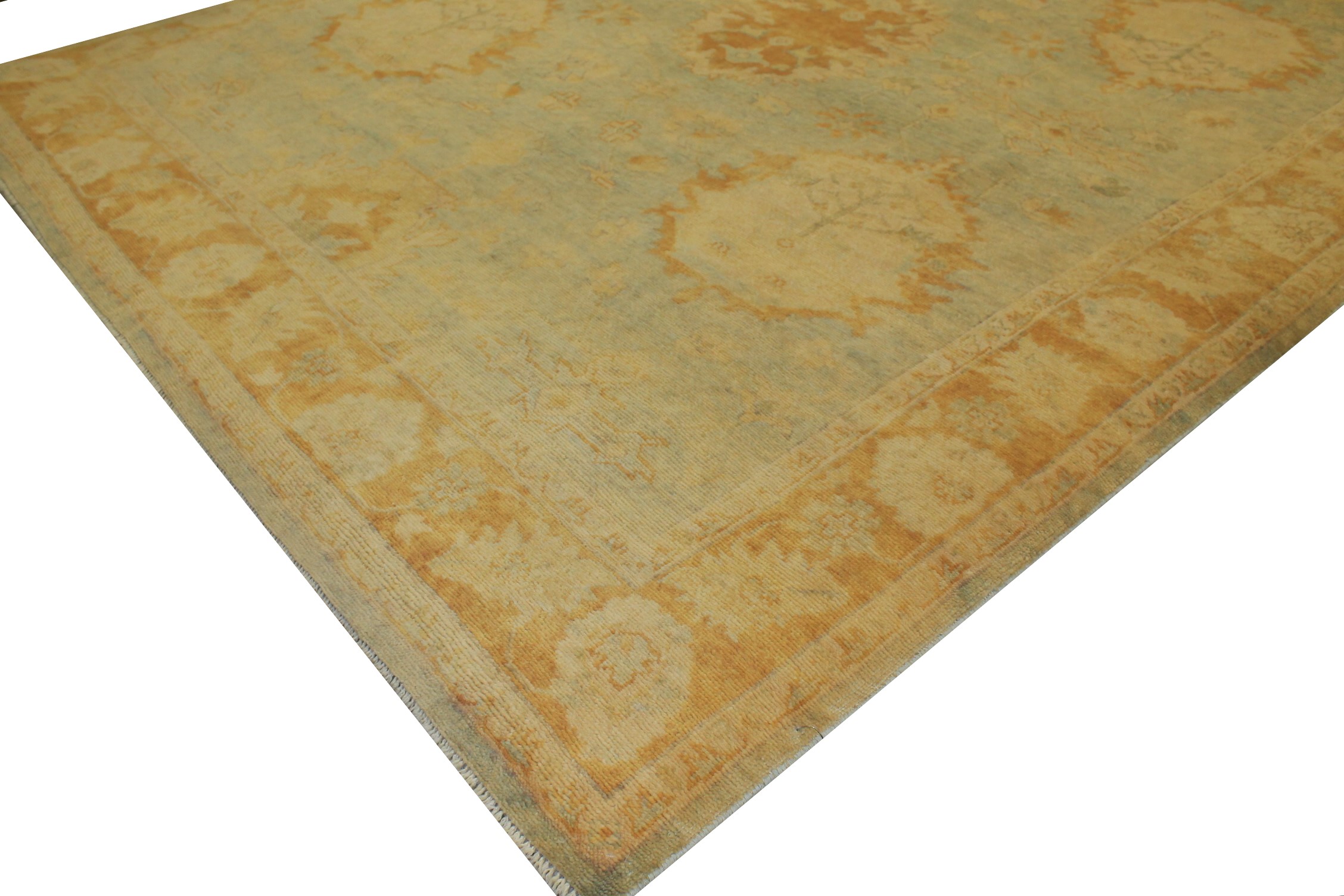 8x10 Oushak Hand Knotted Wool Area Rug - MR14860