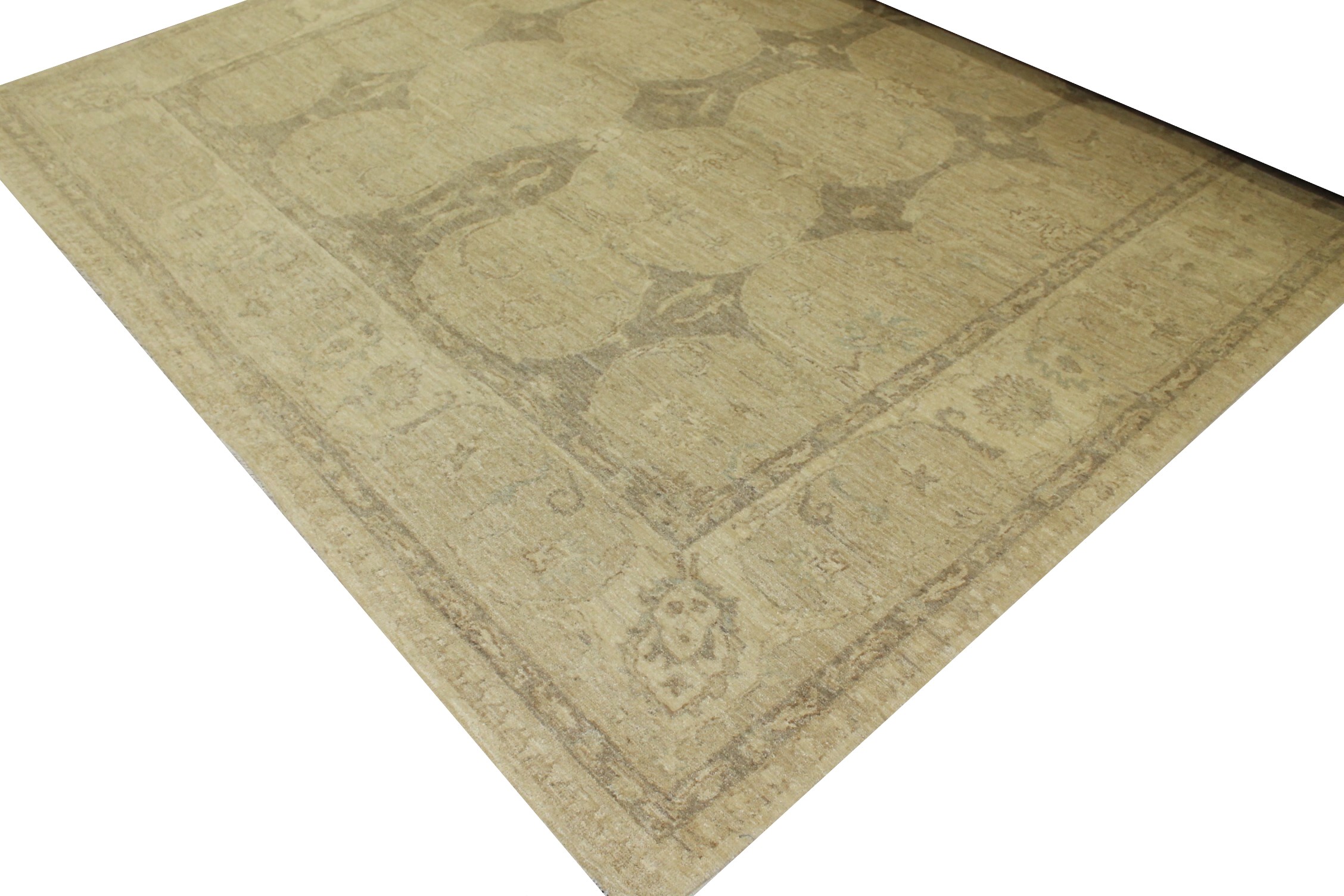 8x10 Peshawar Hand Knotted Wool Area Rug - MR14956