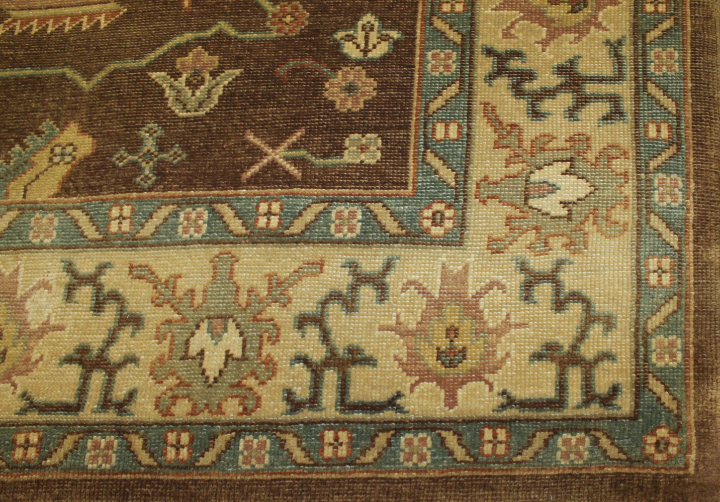 8x10 Oushak Hand Knotted Wool Area Rug - MR15284