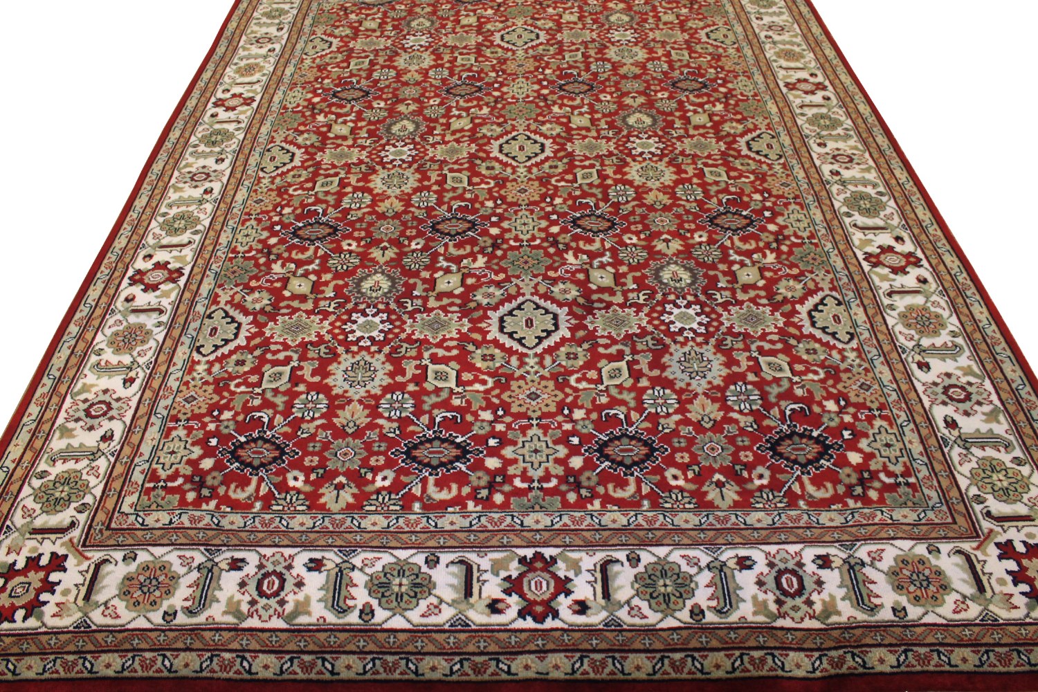 9x12 Traditional Hand Knotted Wool Area Rug - MR15309