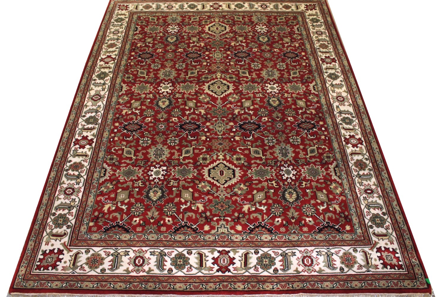 8x10 Traditional Hand Knotted Wool Area Rug - MR15310