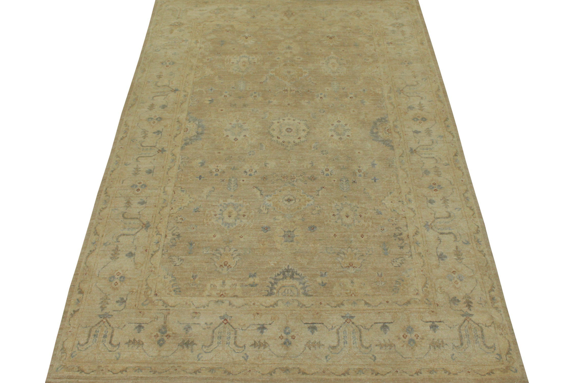 6x9 Peshawar Hand Knotted Wool Area Rug - MR15500
